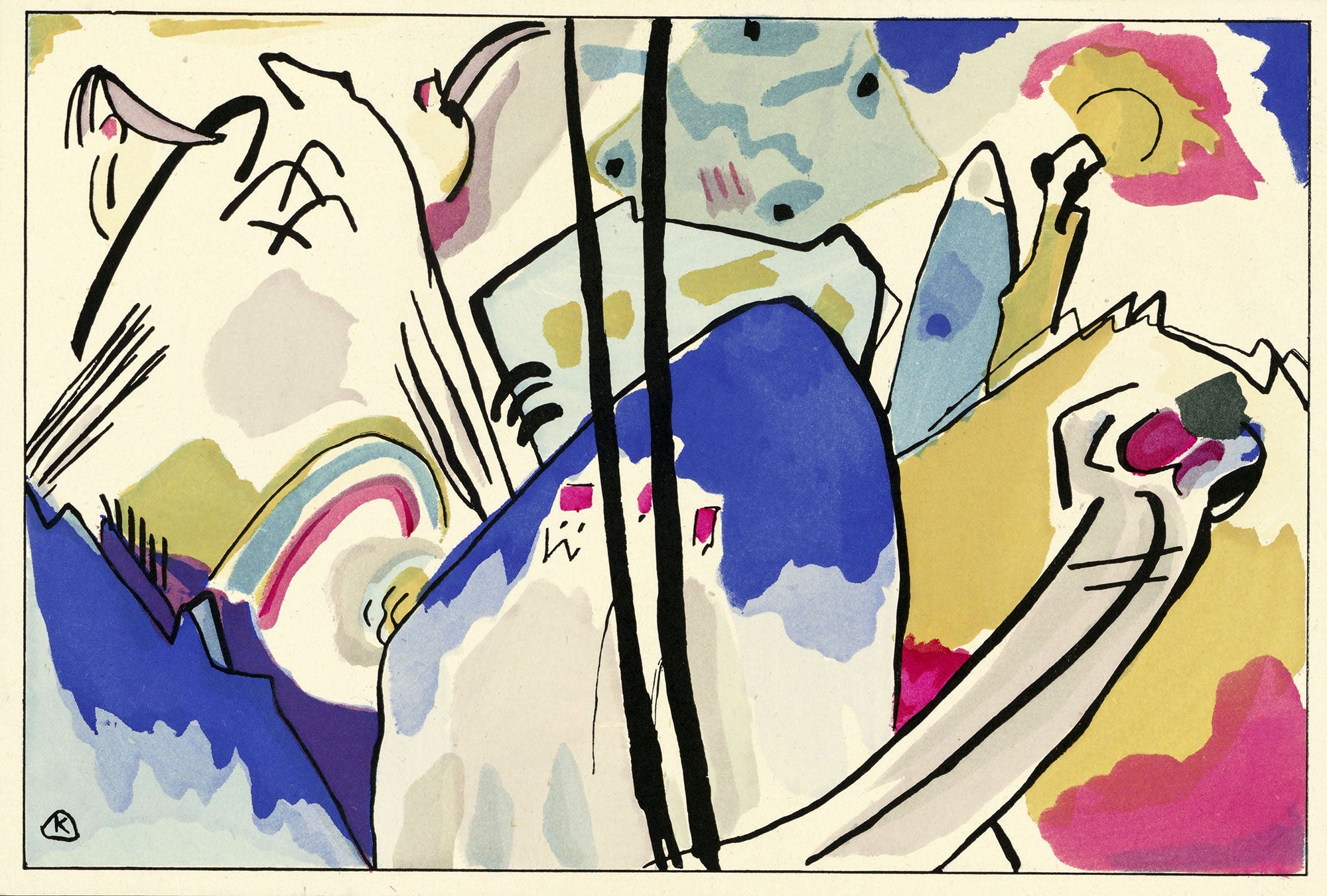 El Jinete Azul: un análisis de la obra maestra de Wassily Kandinsky