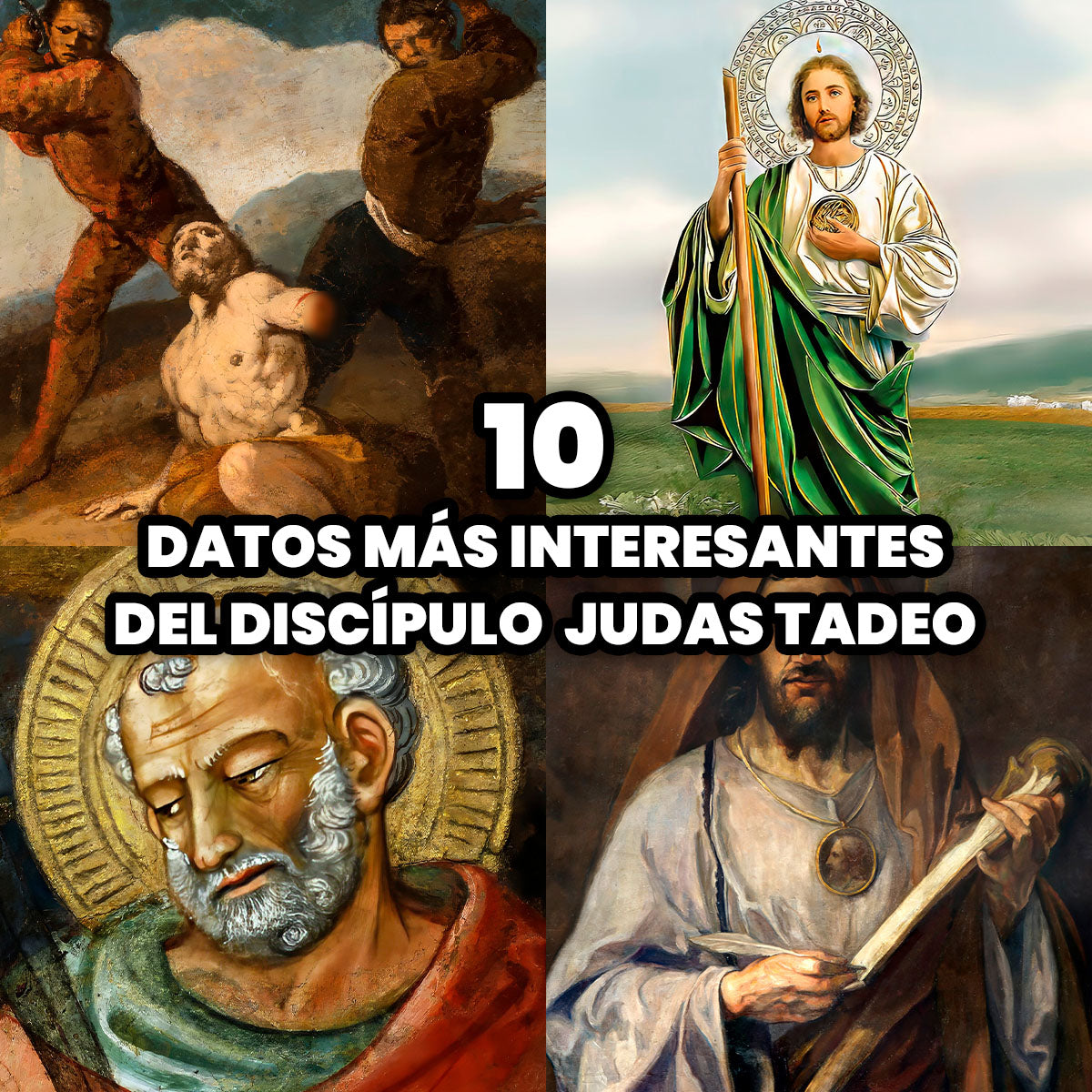 Los 10 Datos más Interesantes del Discípulo Judas Tadeo