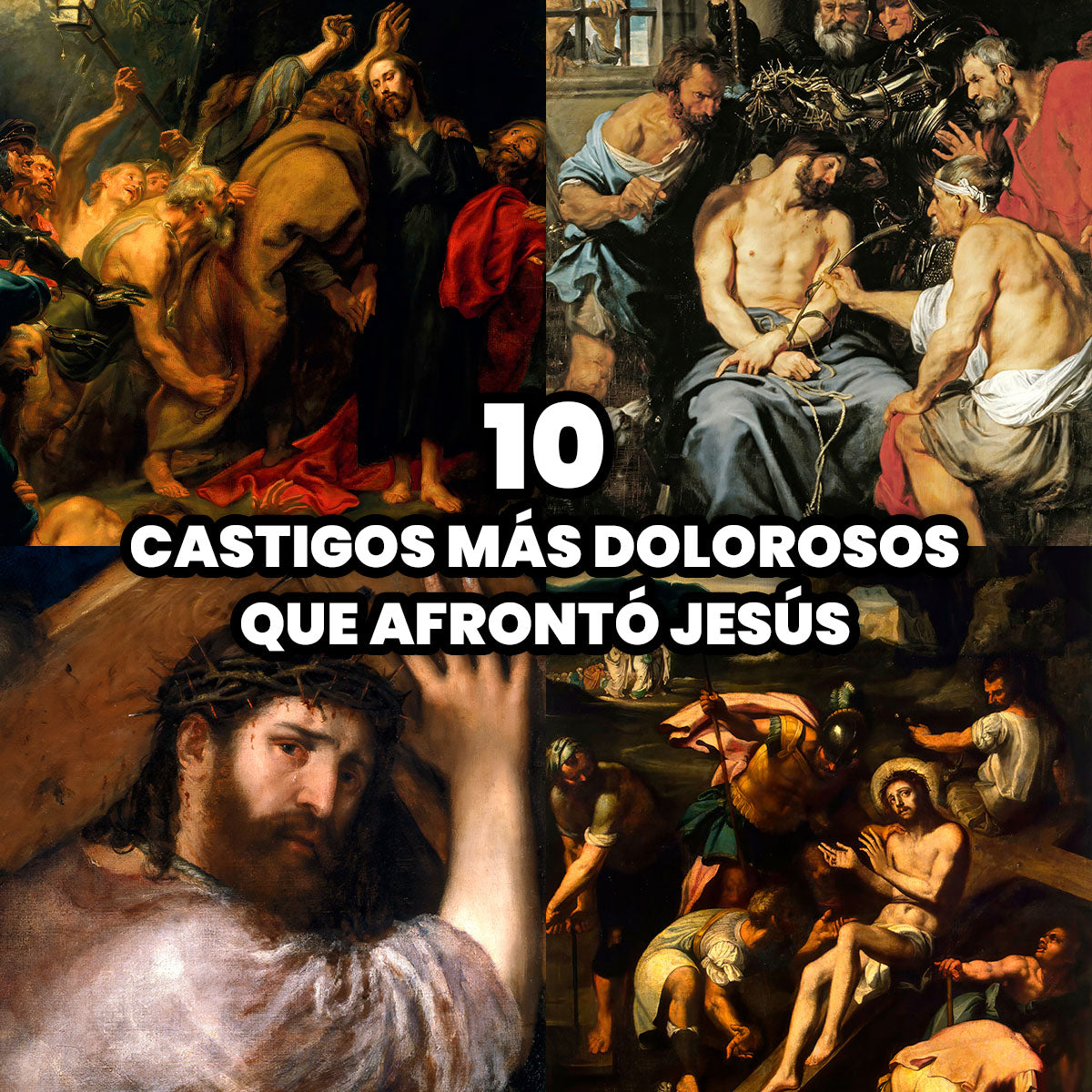 Los 10 Castigos más Dolorosos que Afrontó Jesús | Eventos más Horribles de Jesucristo