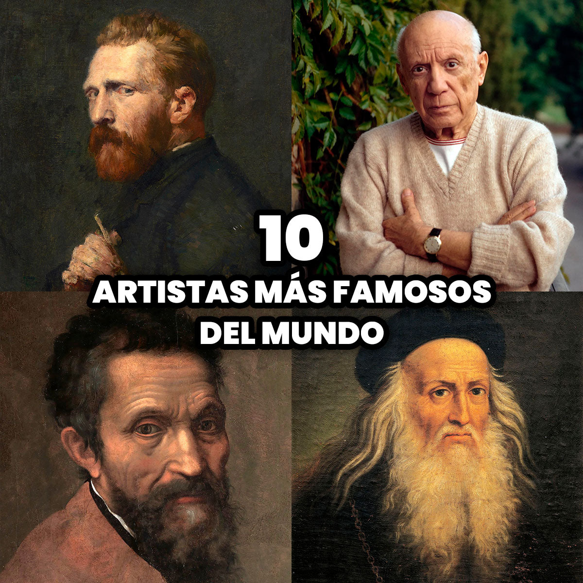 Los 10 Artistas más Famosos de la Historia del Arte