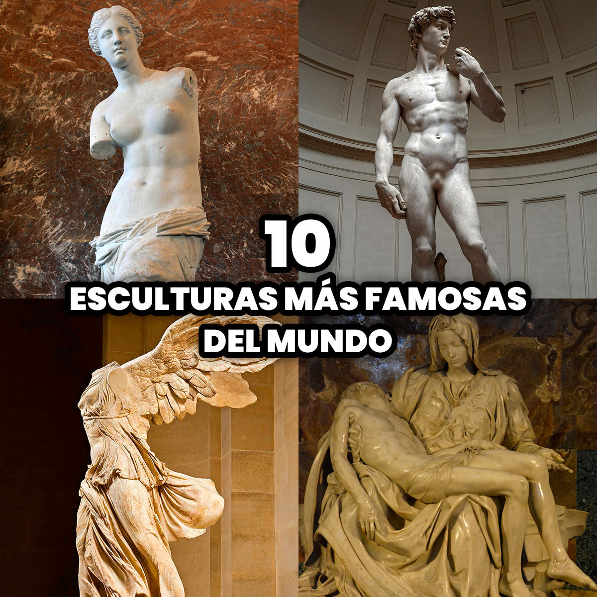 Las 10 Esculturas más Famosas del Mundo