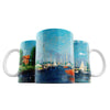 Taza Los botes rojos, Argenteuil - Claude Monet