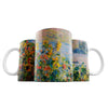 Taza Camas de flores en Vetheuil - Claude Monet