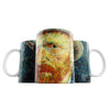 Taza Autorretrato Con Sombrero De Fieltro Gris - Vincent van Gogh