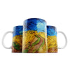 Taza Trigal con cuervos - Vincent van Gogh