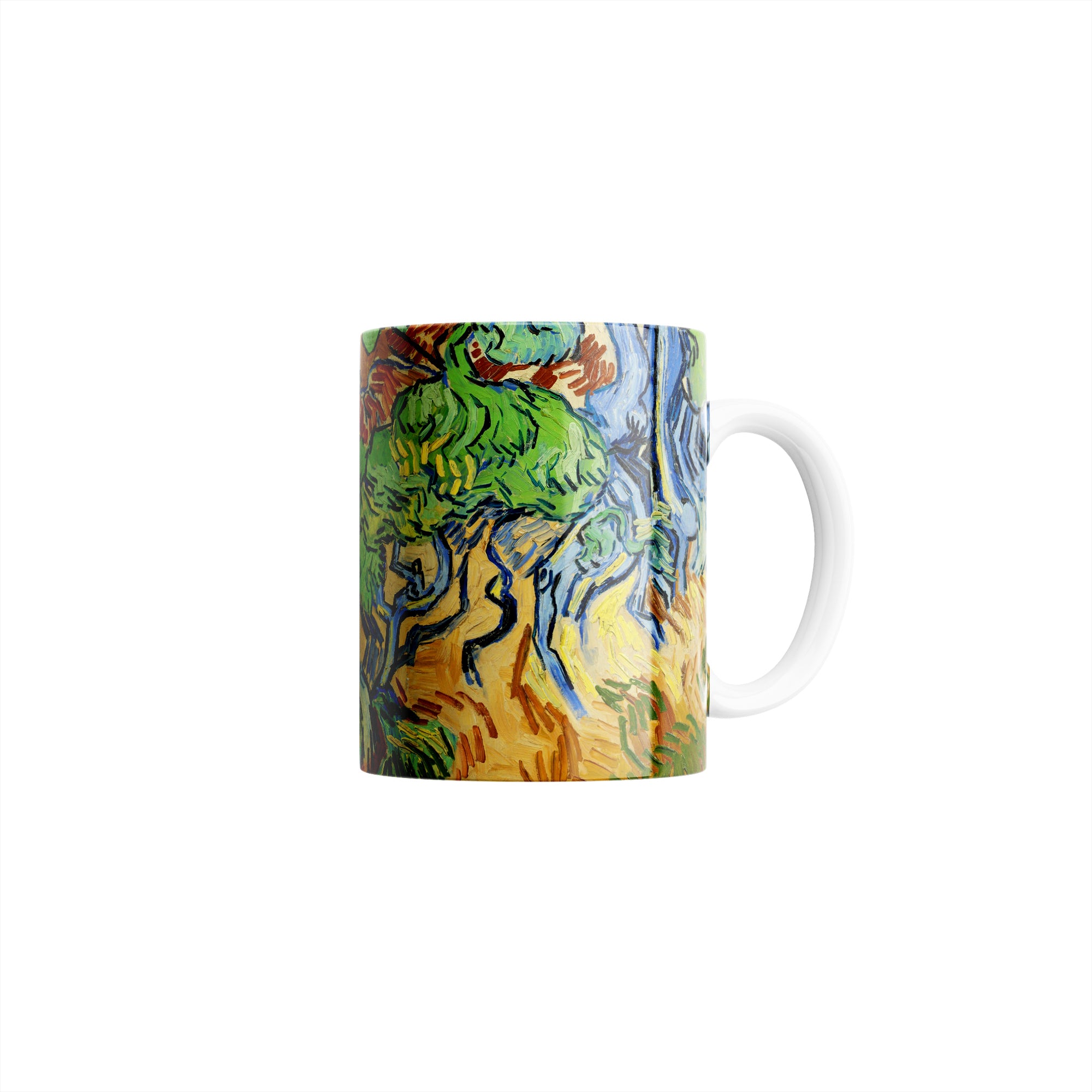 Taza Raíces De Árboles - Vincent van Gogh