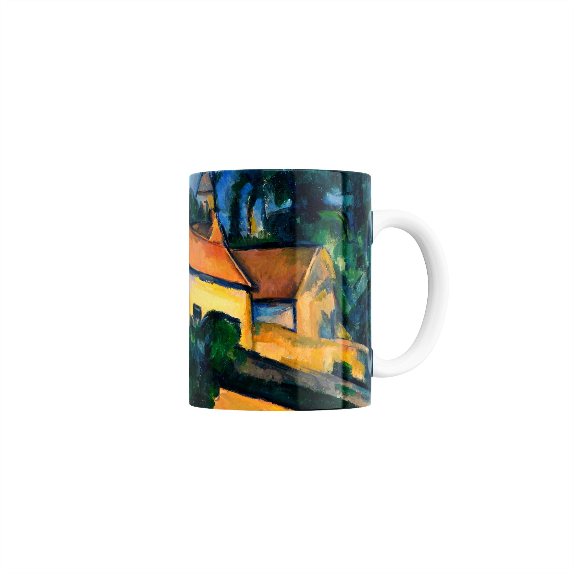 Taza Camino de vuelta en Montgeroult - Paul Cézanne