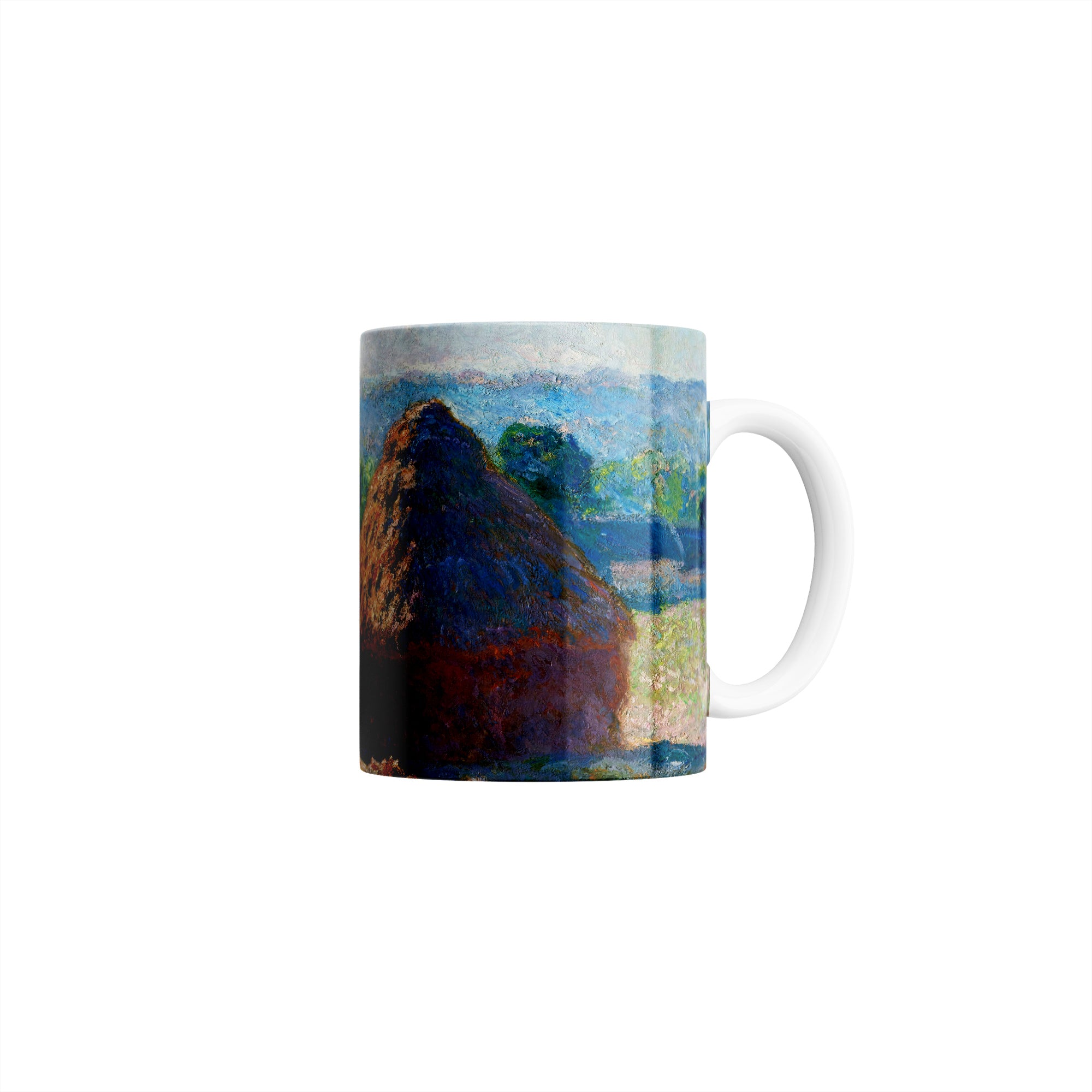 Taza Almiares en el final del verano - Claude Monet