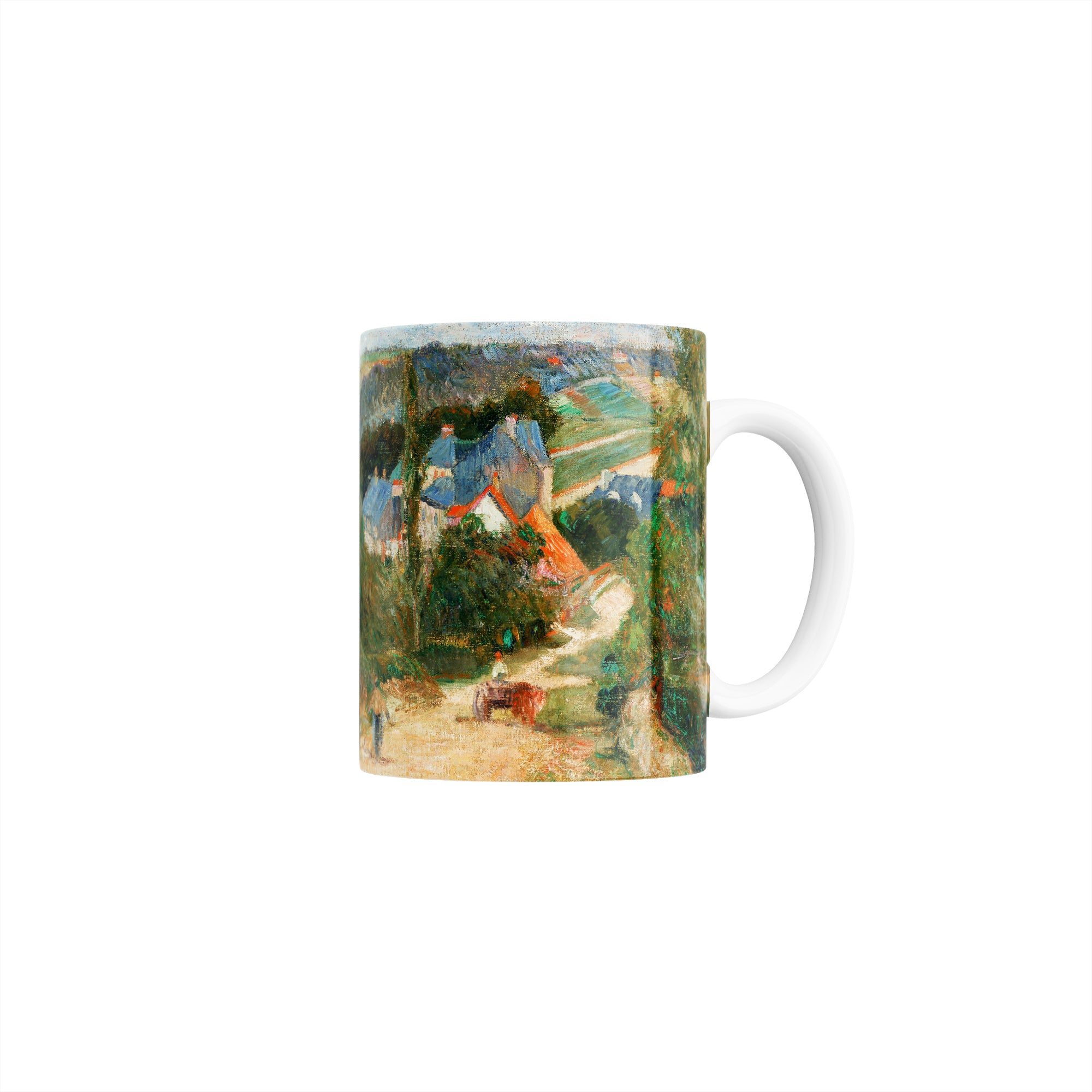 Taza Entrada al pueblo de Osny - Paul Gauguin