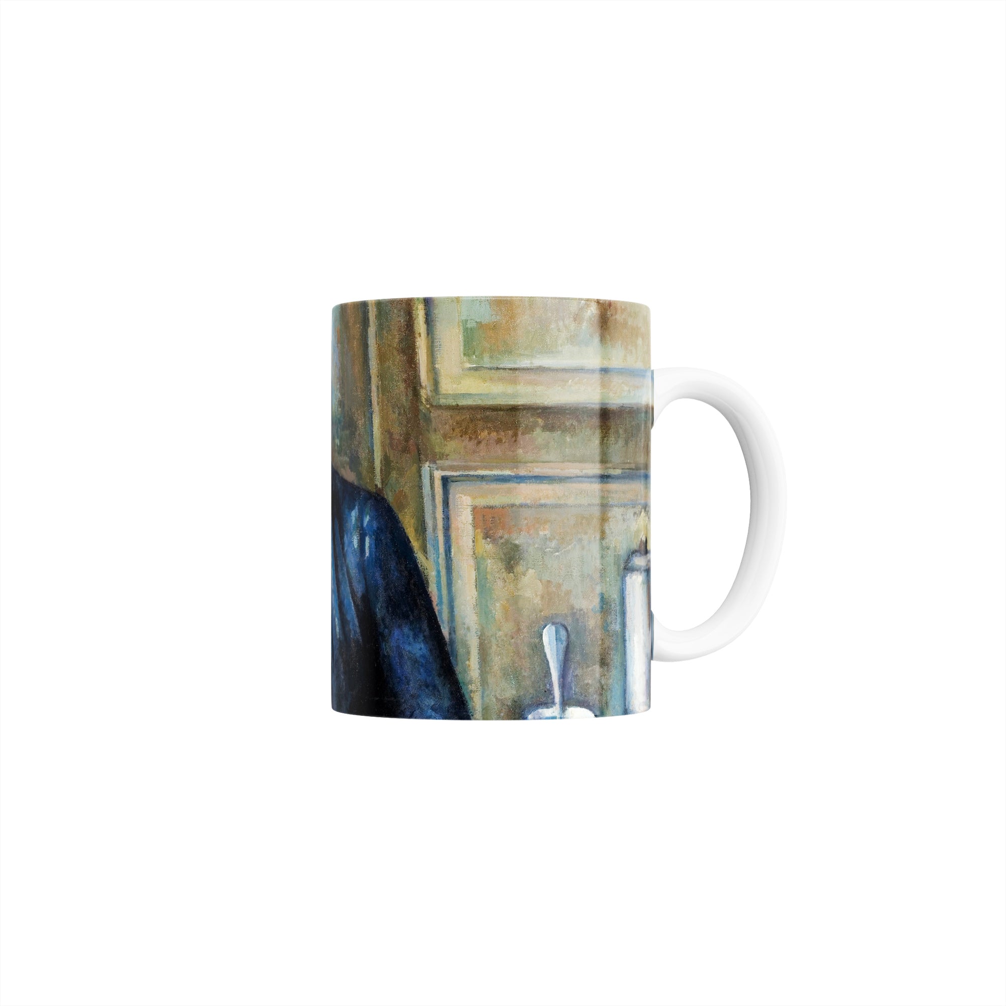 Taza Mujer con cafetera - Paul Cézanne