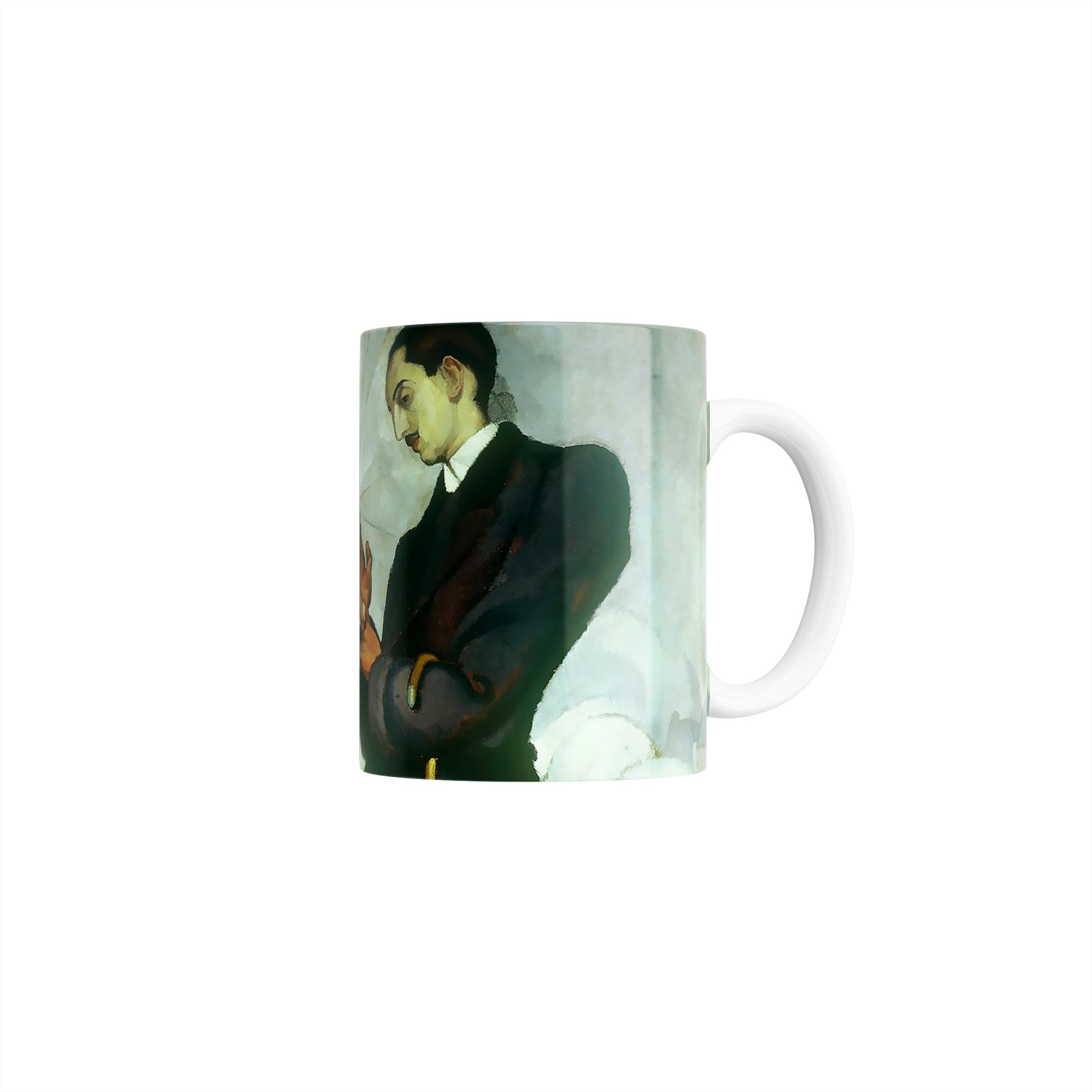 Taza Retrato de Adolfo Best Maugard - Diego Rivera