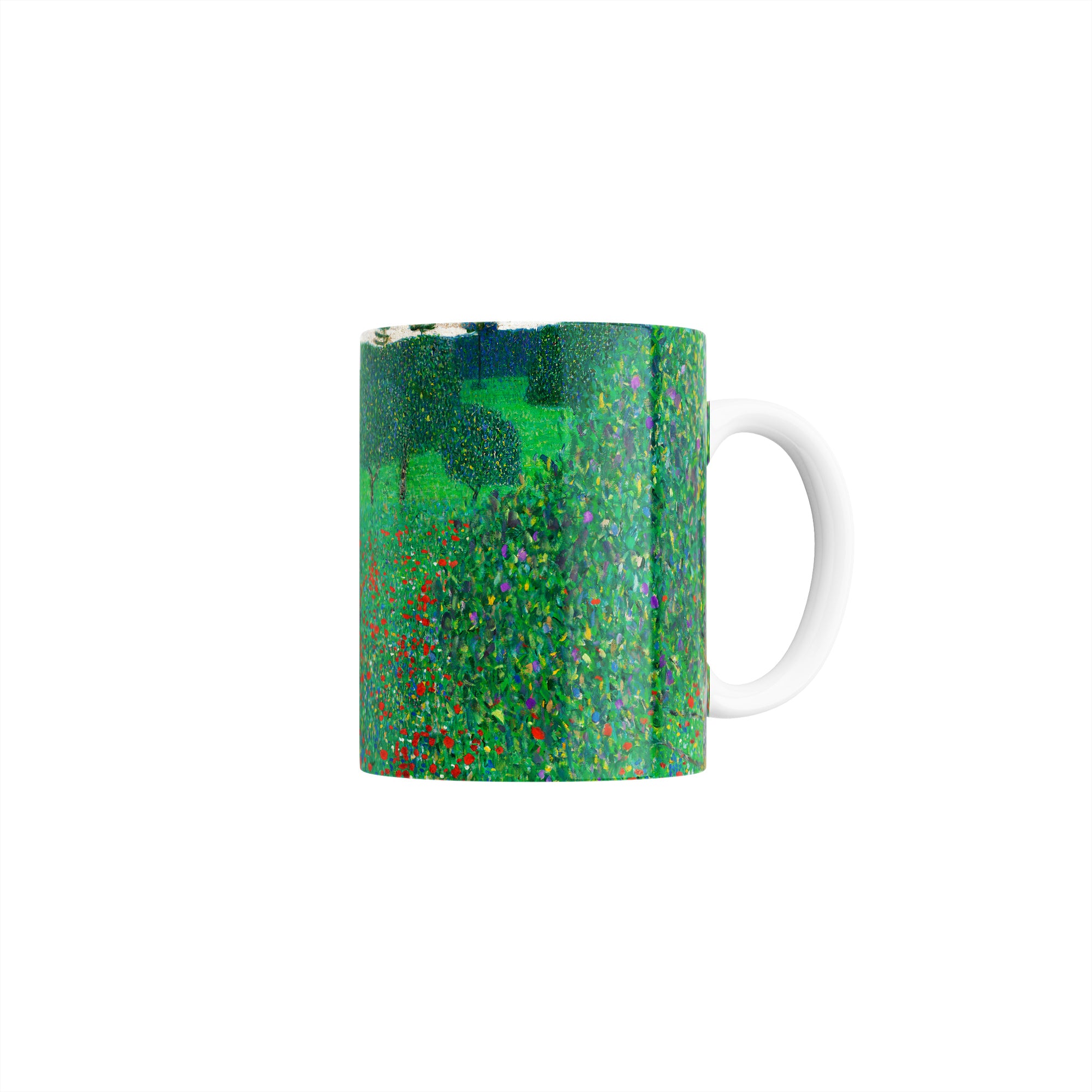 Taza Amapolas en flor - Gustav Klimt