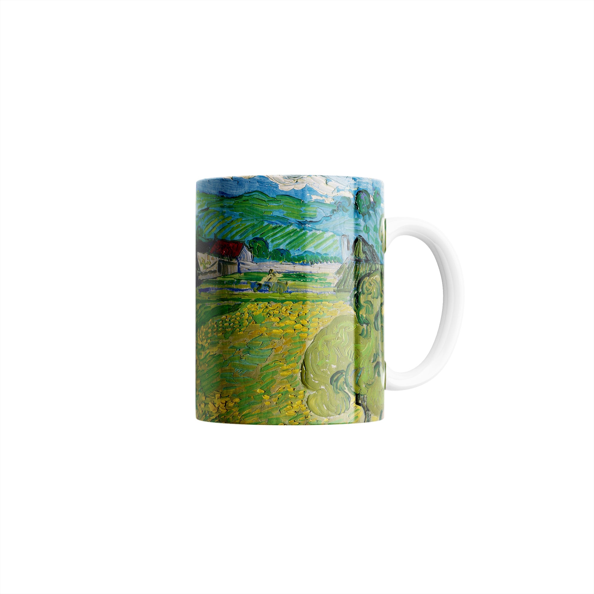 Taza Les Vessenots En Auvers - Vincent van Gogh