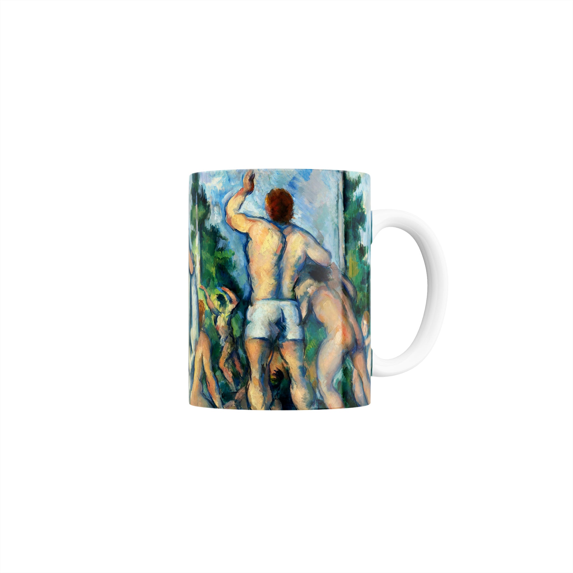 Taza Bañistas - Paul Cézanne