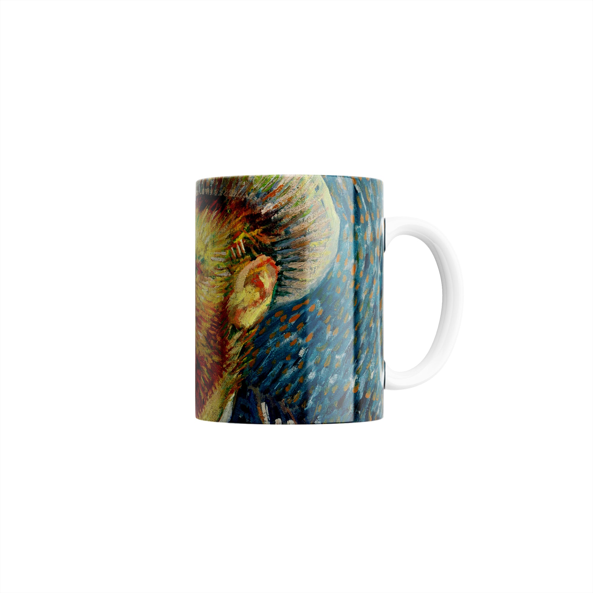 Taza Autorretrato Con Sombrero De Fieltro Gris - Vincent van Gogh