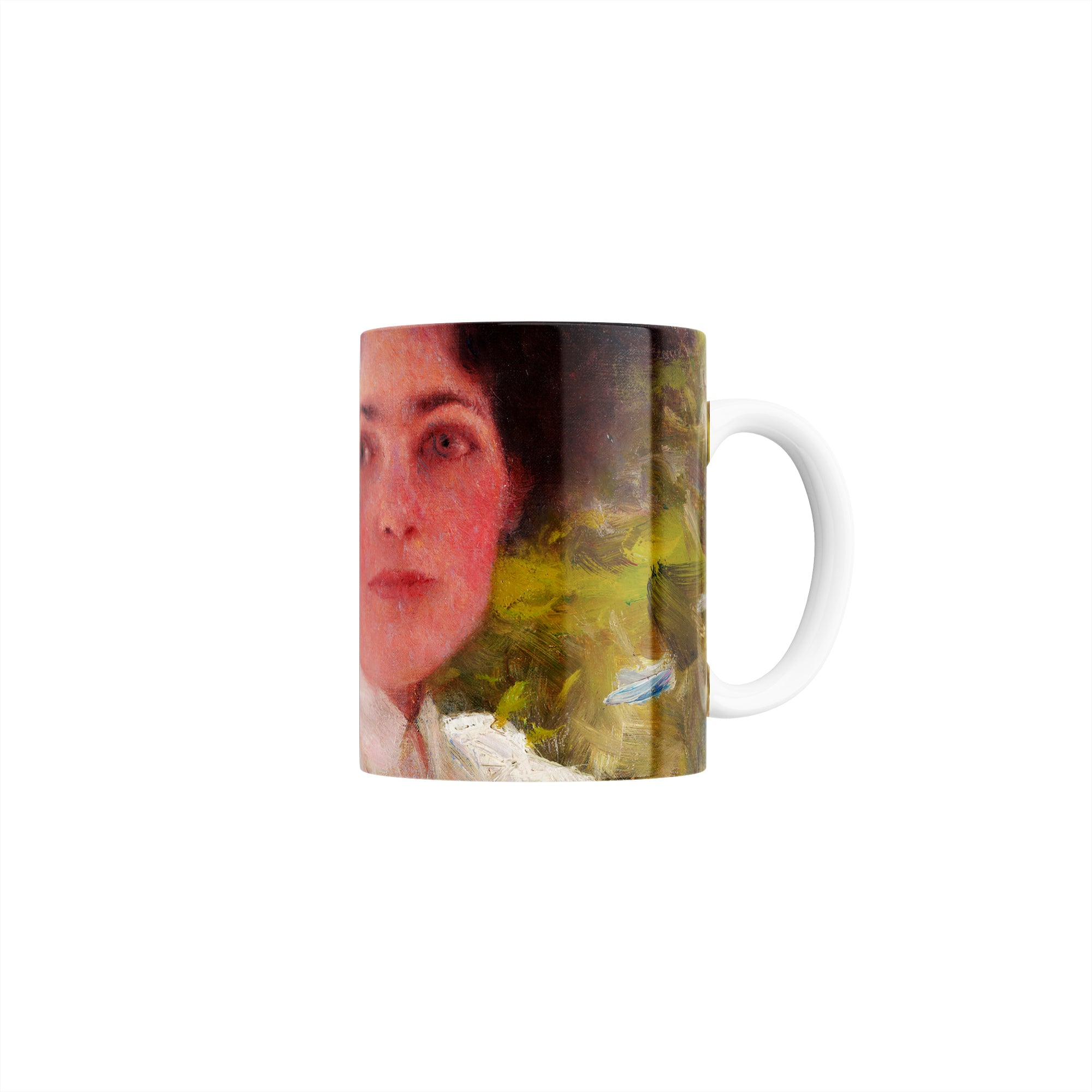 Taza Chica en el follaje - Gustav Klimt