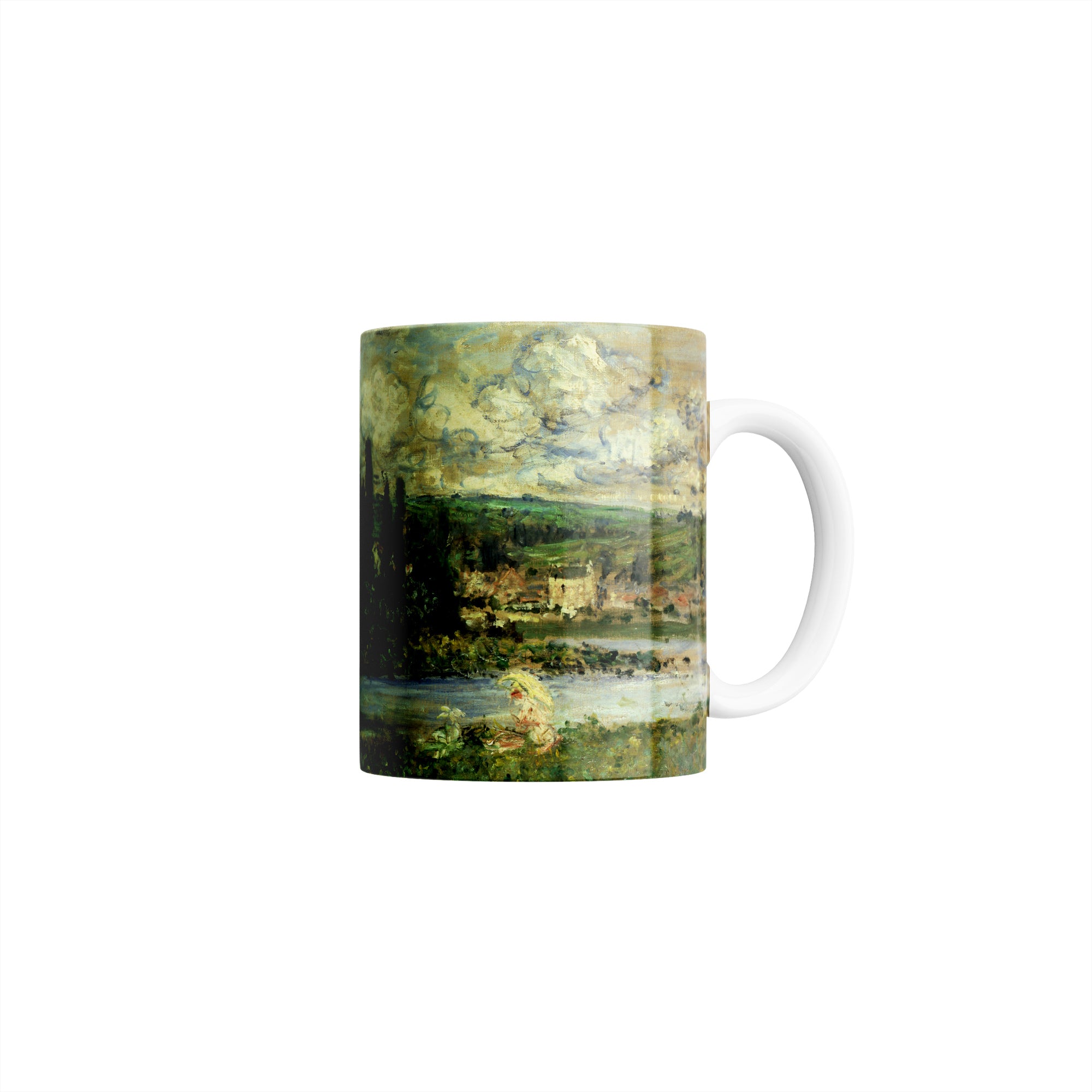 Taza Vista de Vétheuil - Claude Monet