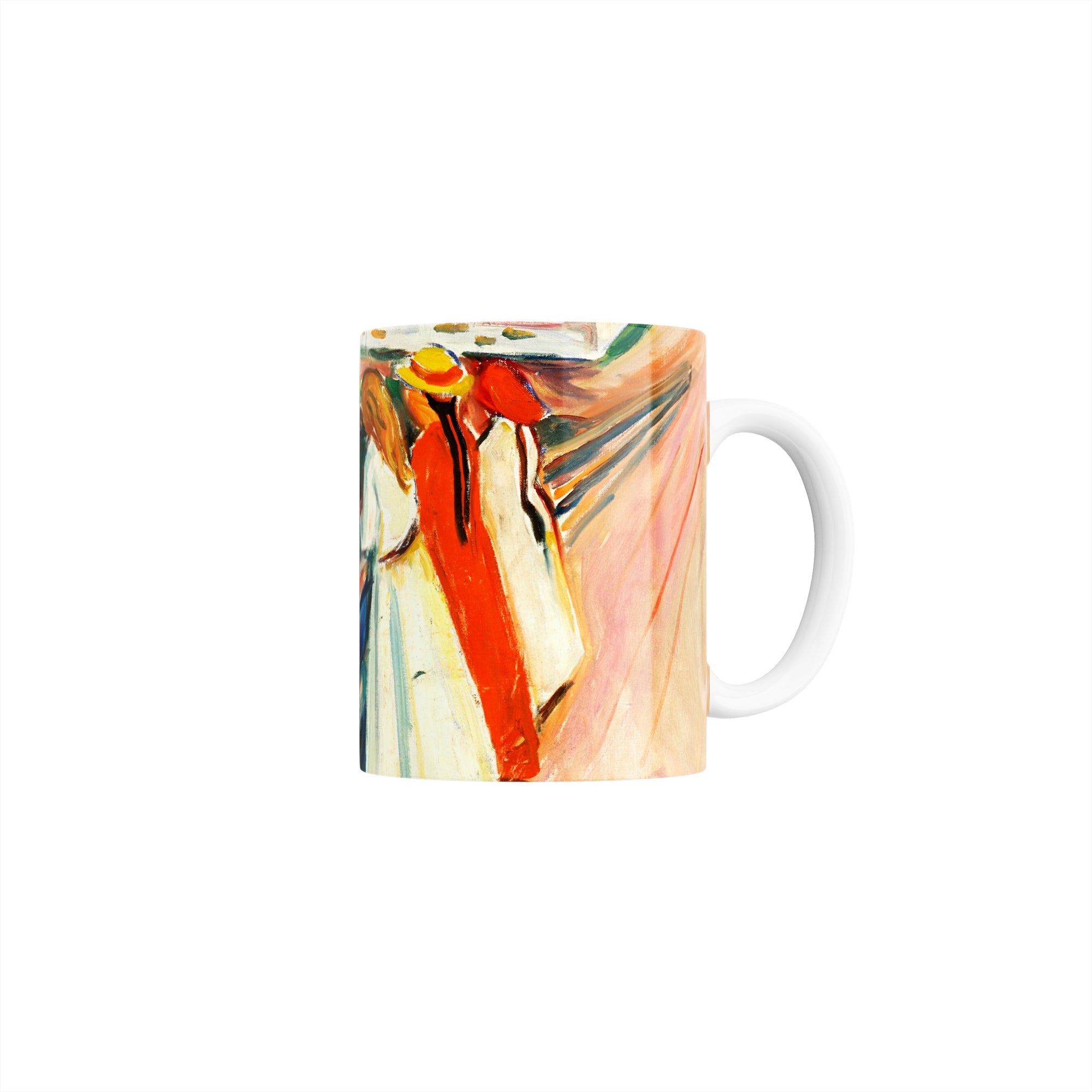 Taza Muchachas En El Puente - Edvard Munch