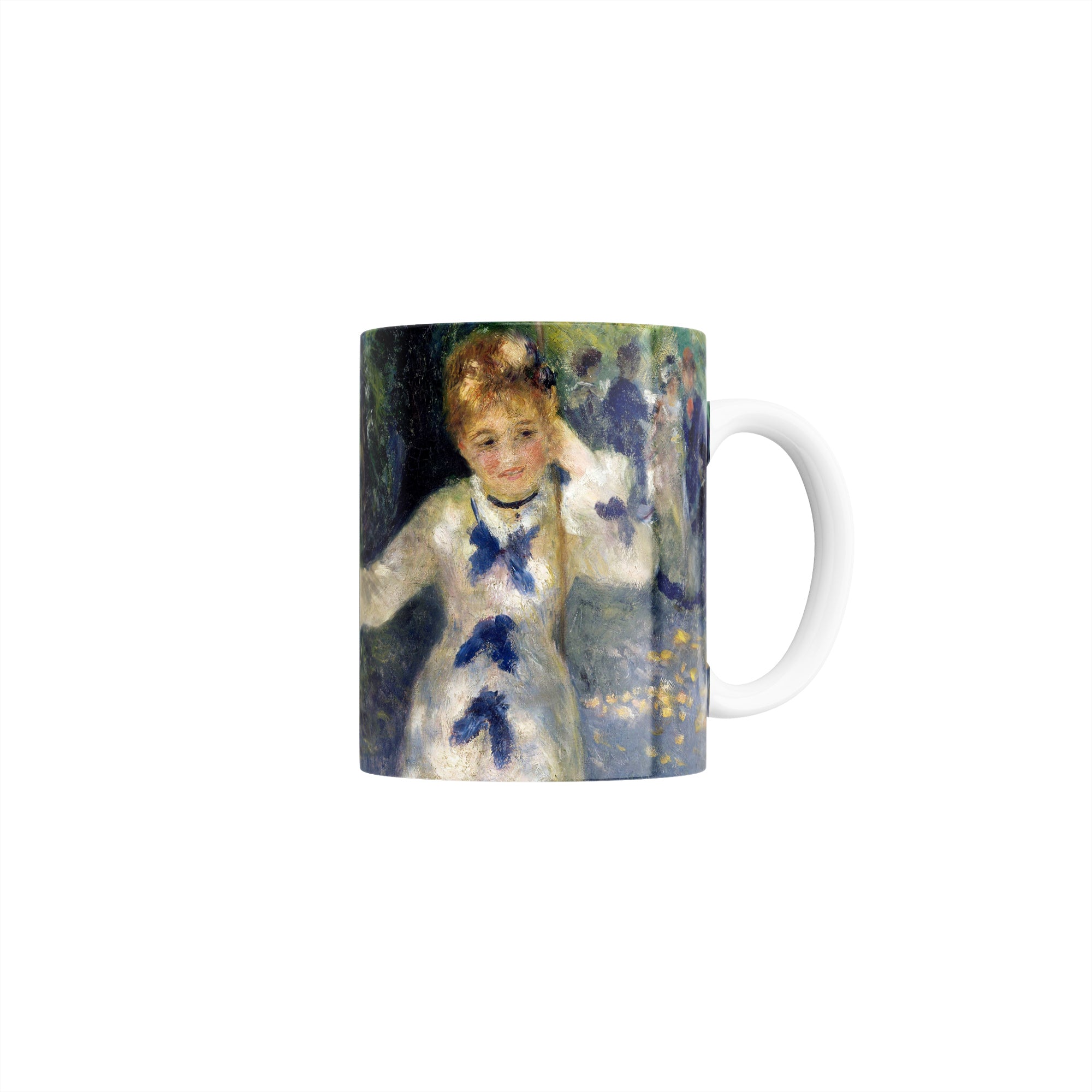 Taza El columpio - Pierre-Auguste Renoir