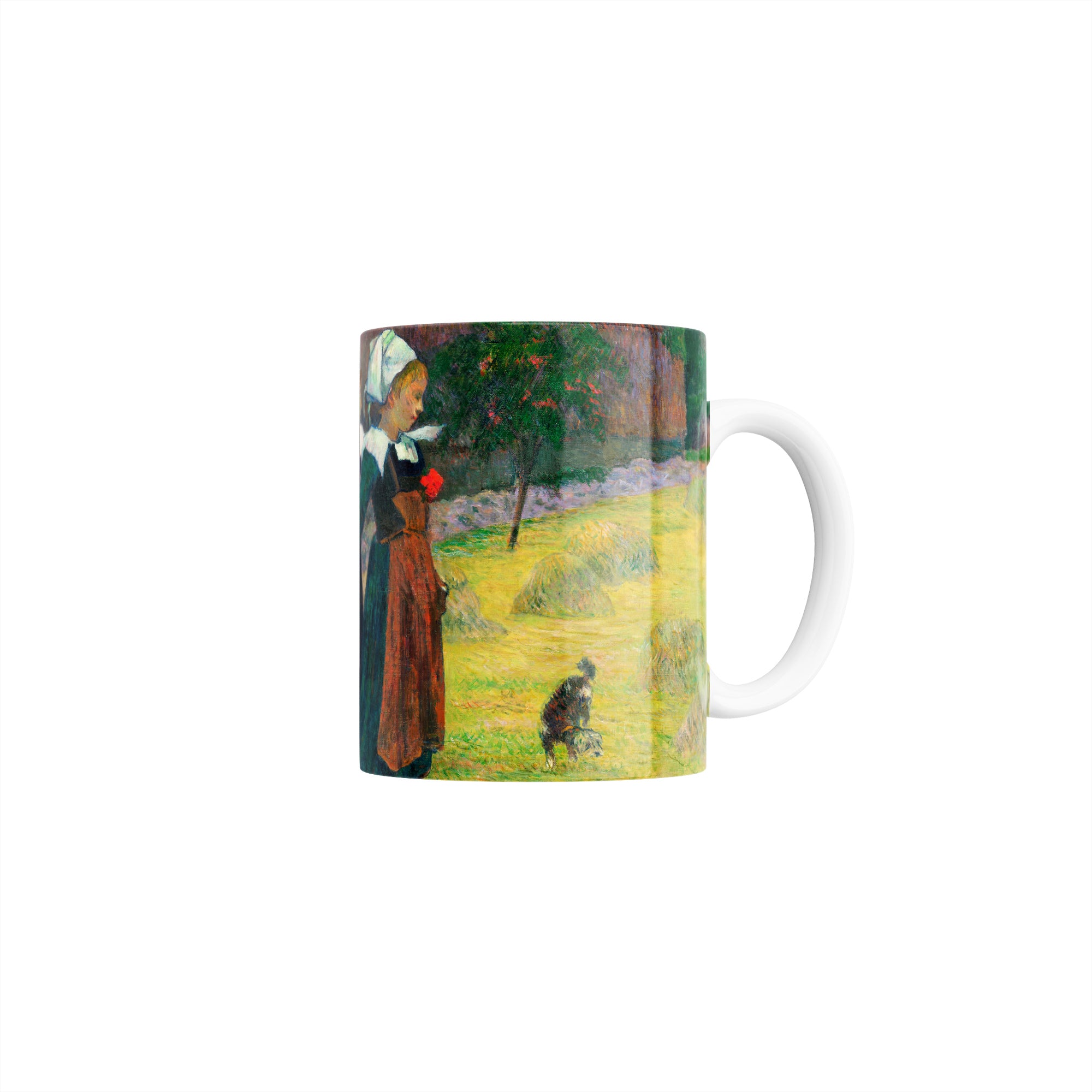 Taza Chicas bretonas bailando, Pont-Aven - Paul Gauguin