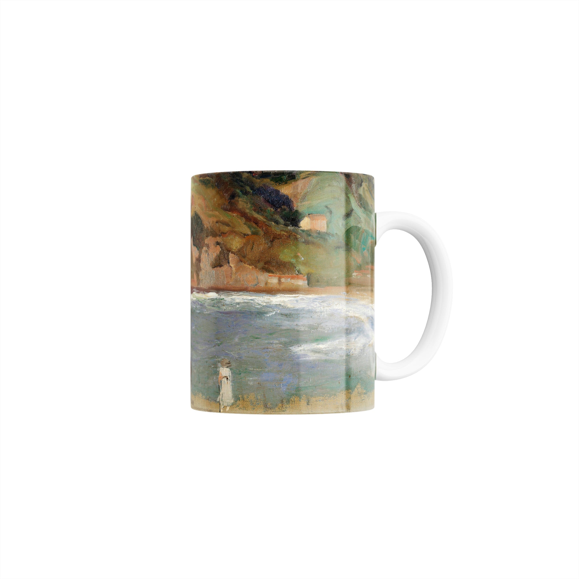 Taza Rompeolas de San Sebastián - Joaquín Sorolla