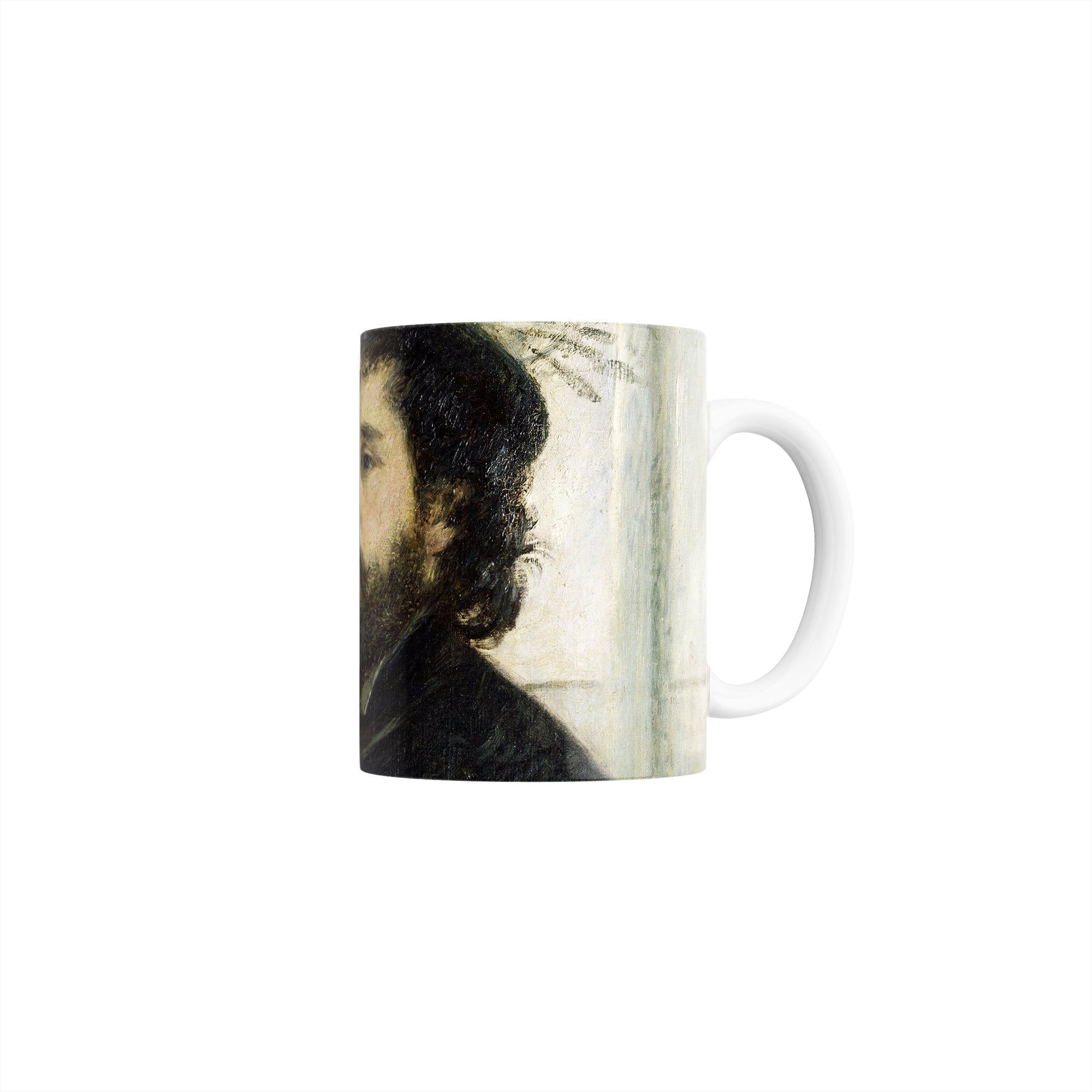 Taza Retrato de Claude Monet - Pierre-Auguste Renoir