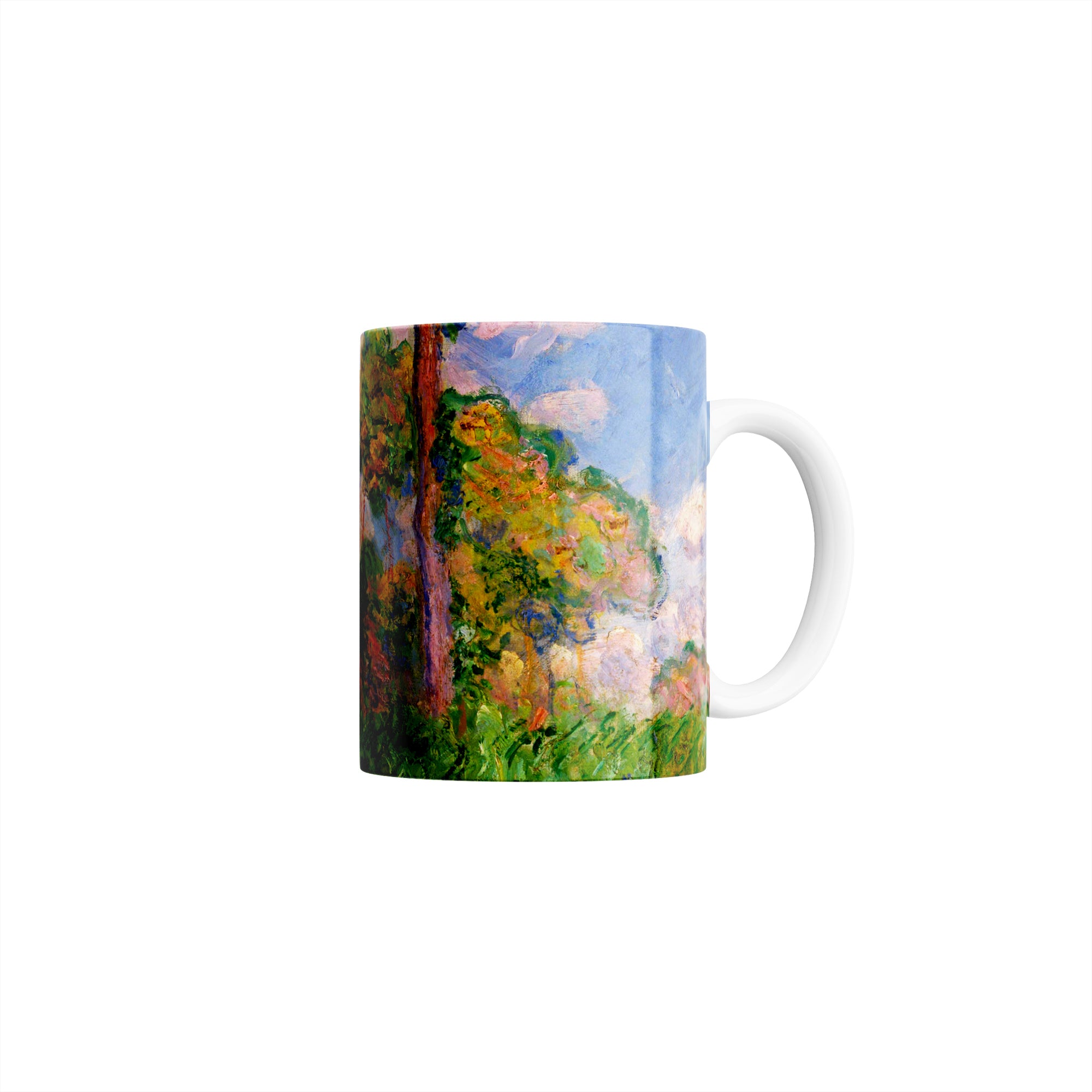 Taza Álamos Al Sol - Claude Monet