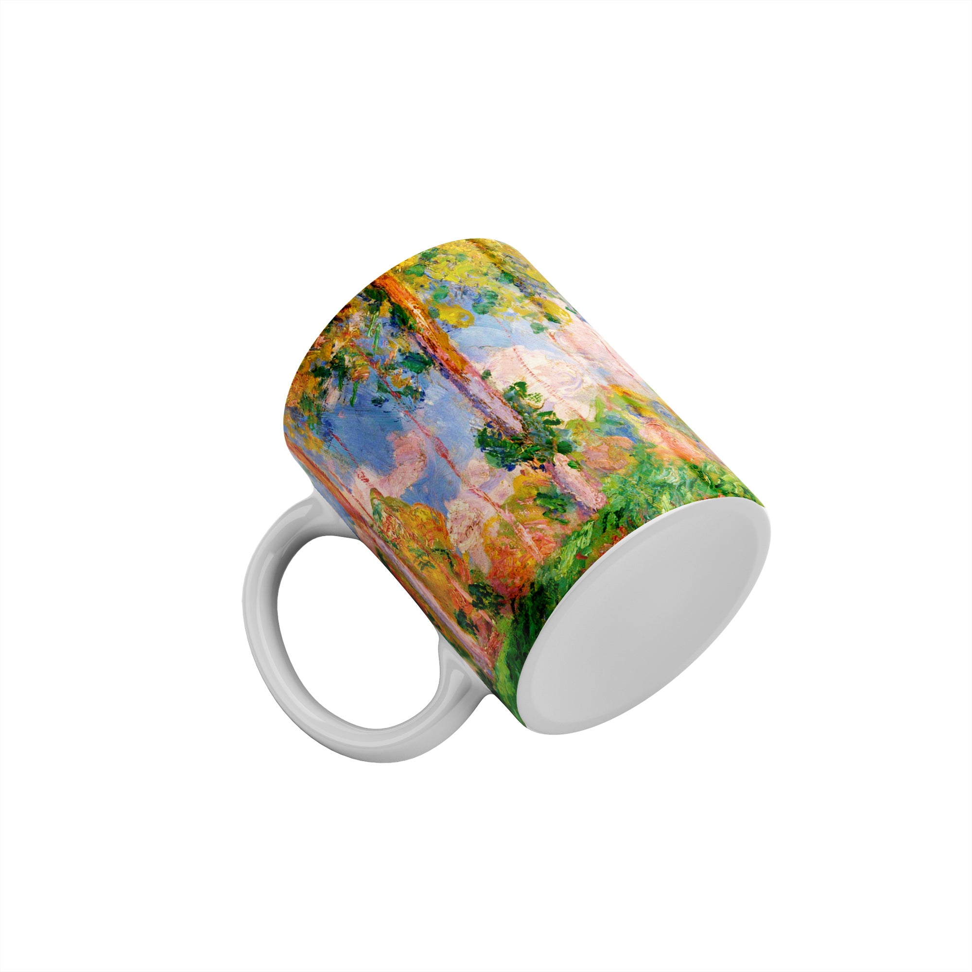 Taza Álamos Al Sol - Claude Monet