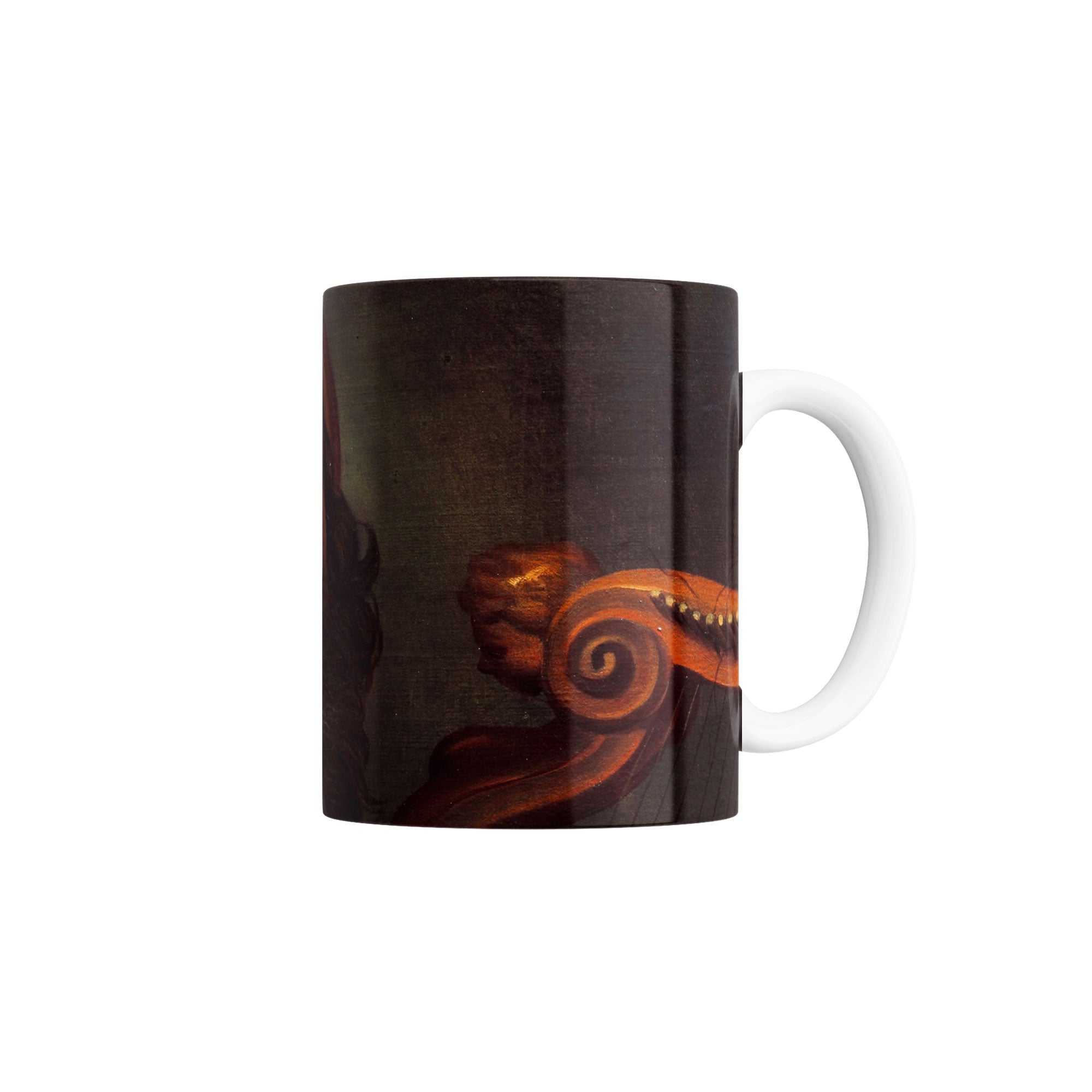 Taza El rey David tocando el arpa - Gerard van Honthorst