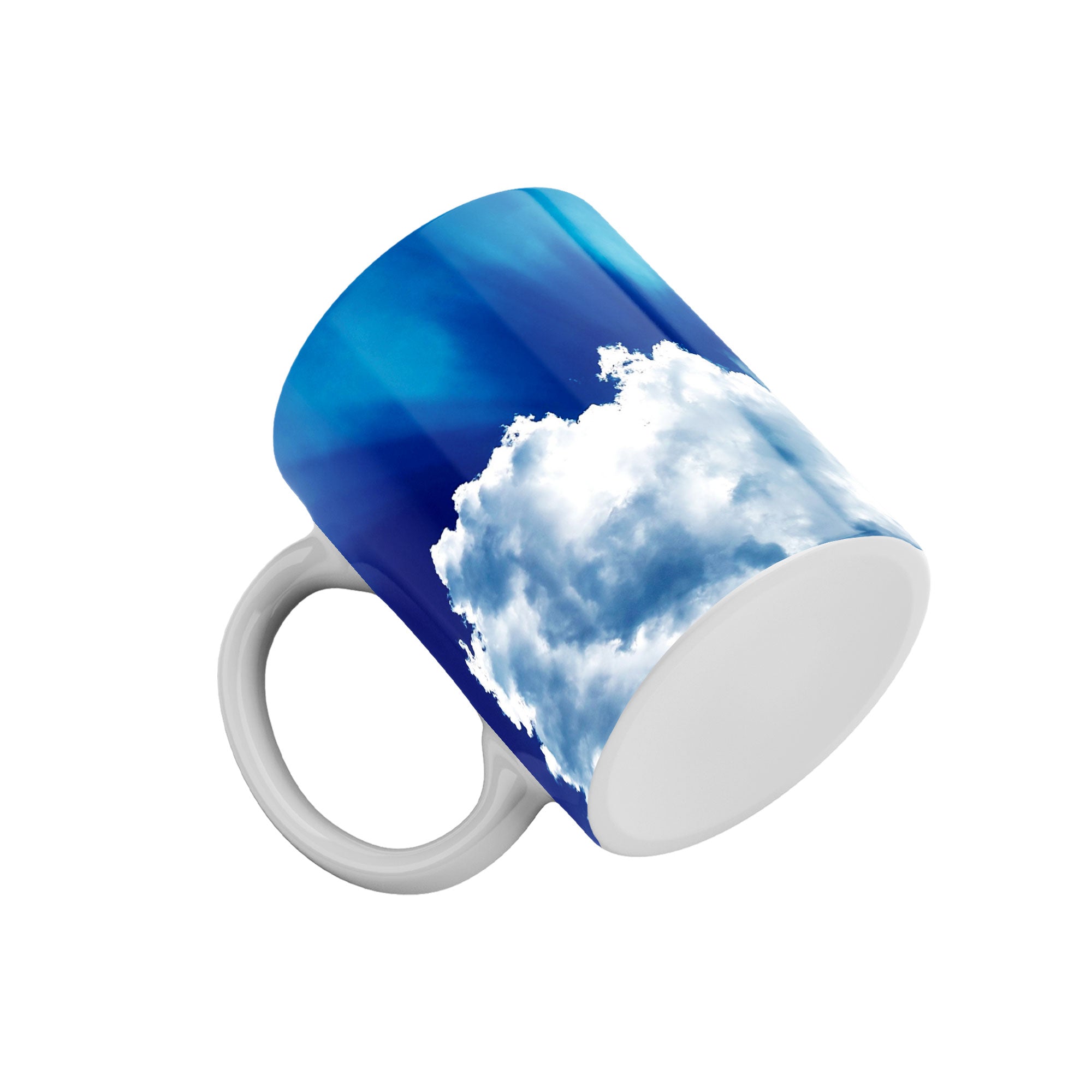 Taza Rayos de Sol a Través de la Nube