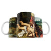 Taza El buen samaritano atendiendo las heridas del viajero - Pieter Lastman