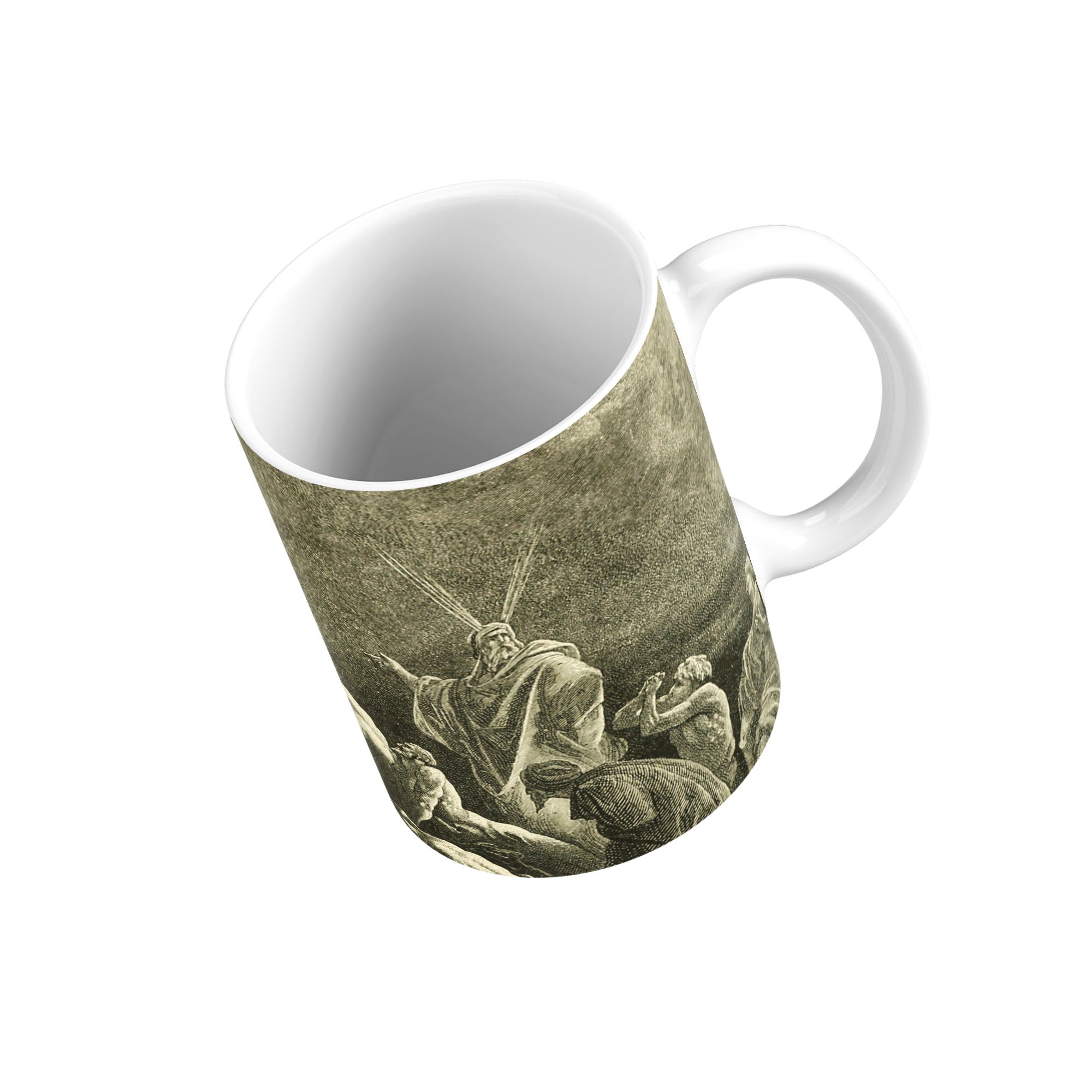 Taza La Plaga de las Serpientes - Gustave Doré