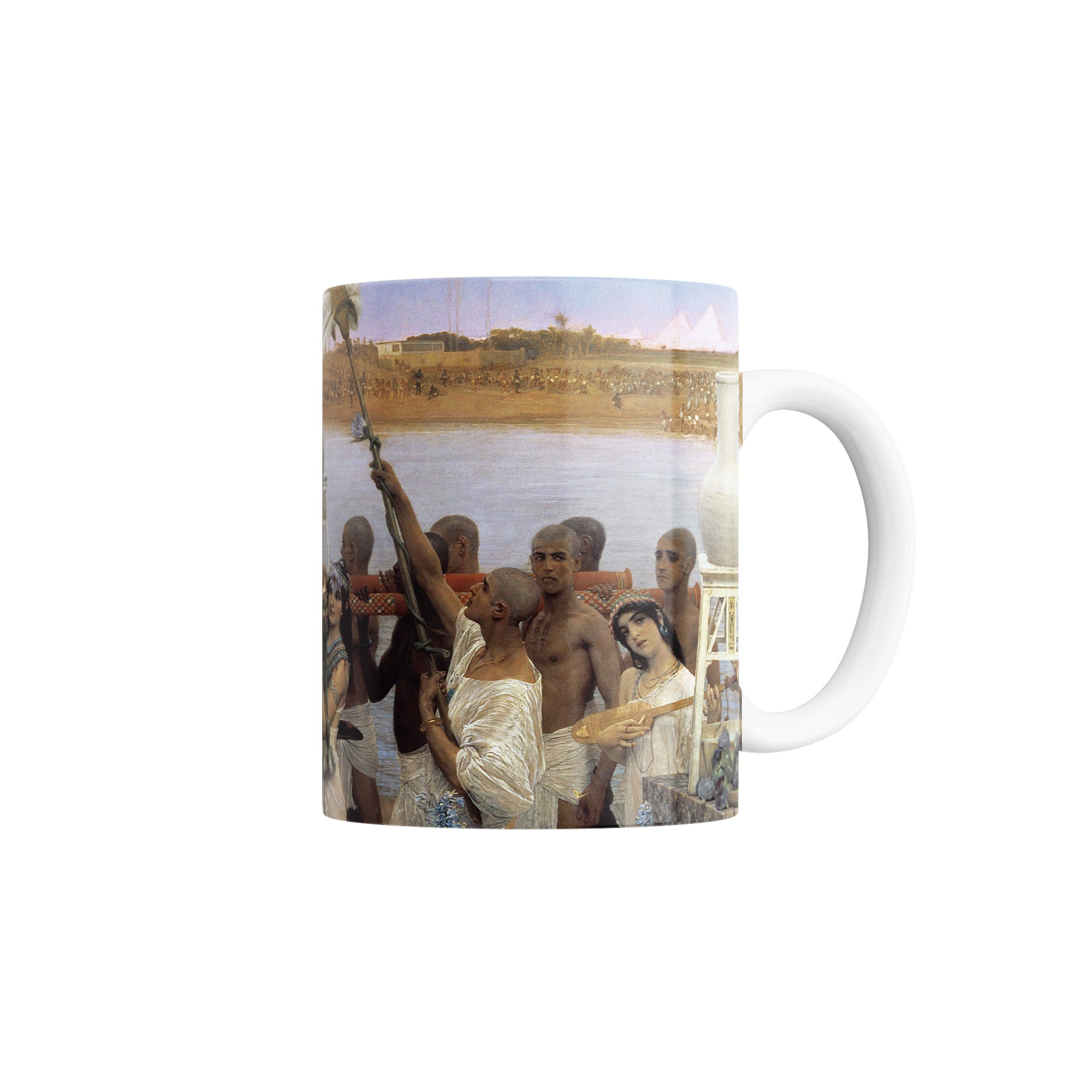 Taza El Hallazgo de Moisés - Lawrence Alma-Tadema