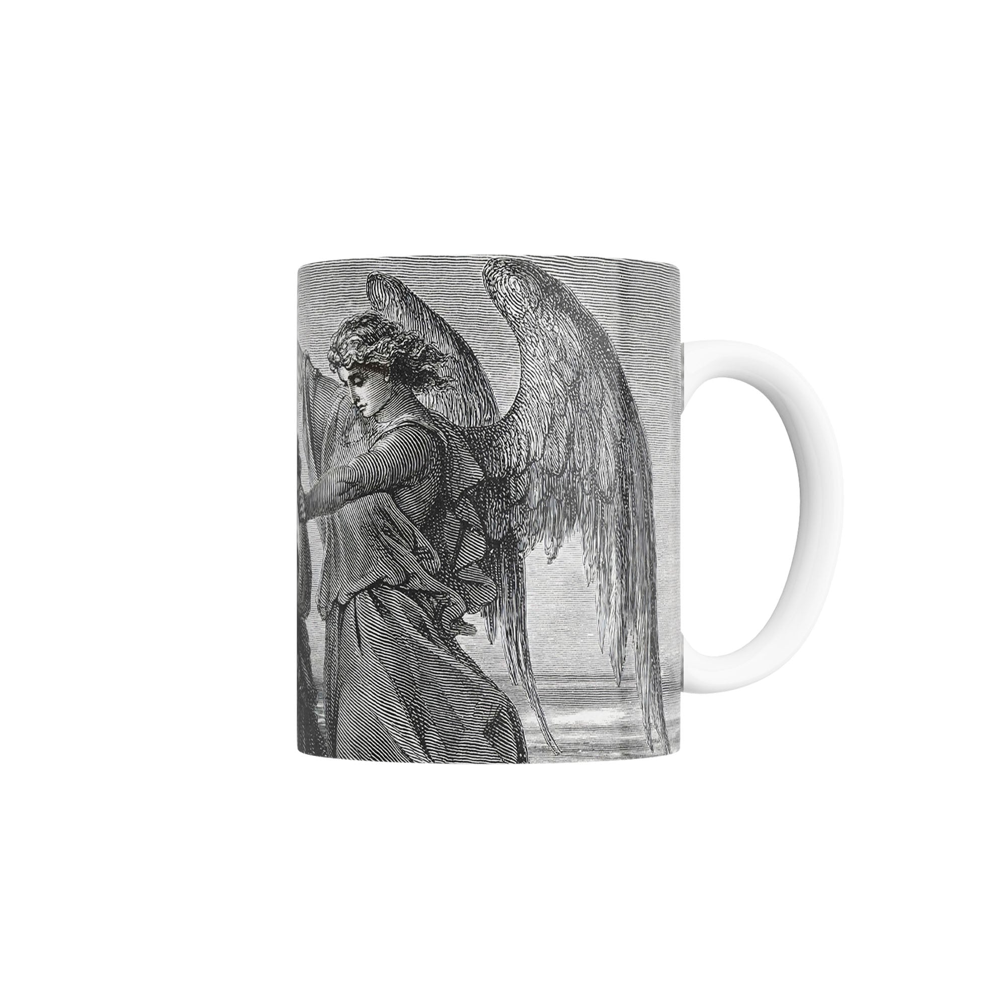 Taza La lucha de Jacob con el ángel