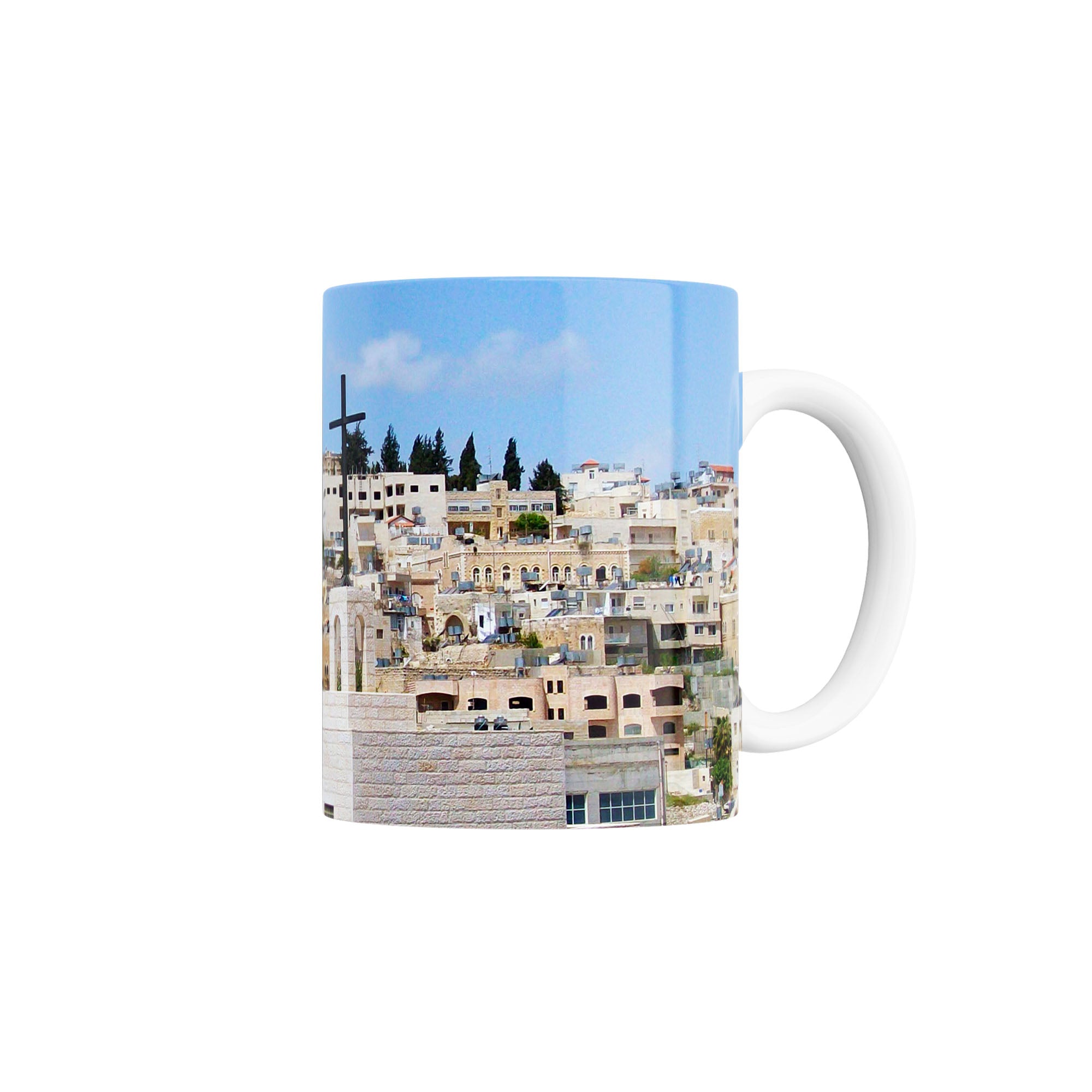 Taza Vista urbana de la ciudad de Belén