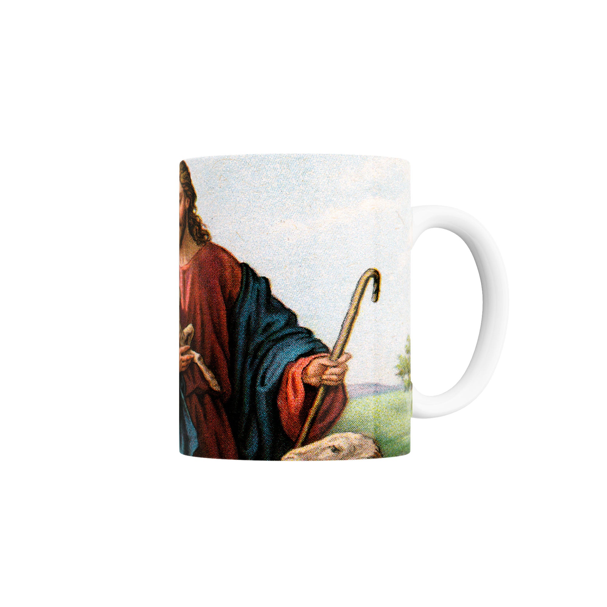 Taza El Rey de reyes cuidando de su rebaño