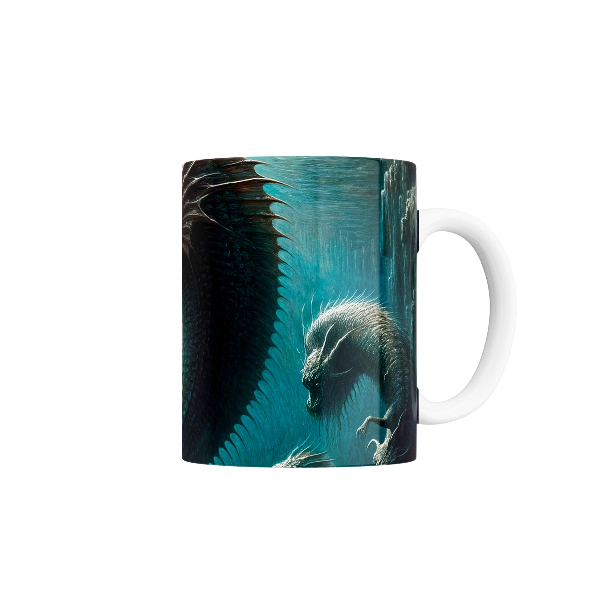 Taza El Leviatán Inspiración para Monstruos Marinos