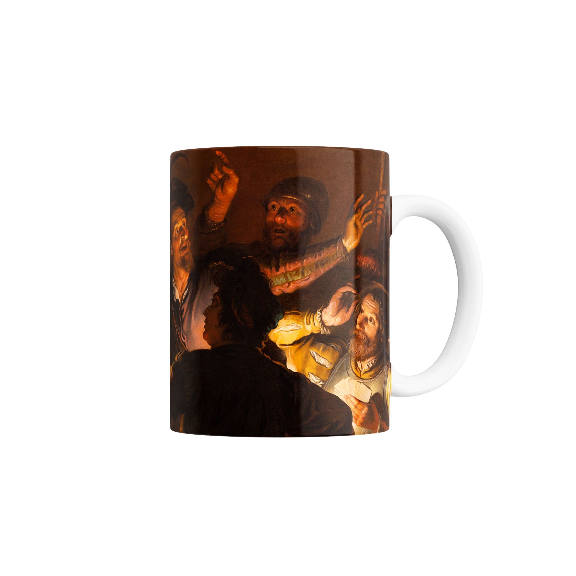 Taza Tercera negación de Pedro a Jesús - Gerard Seghers