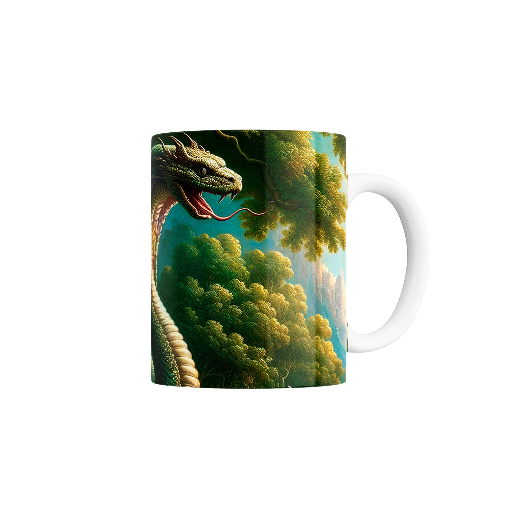 Taza La Serpiente del Edén