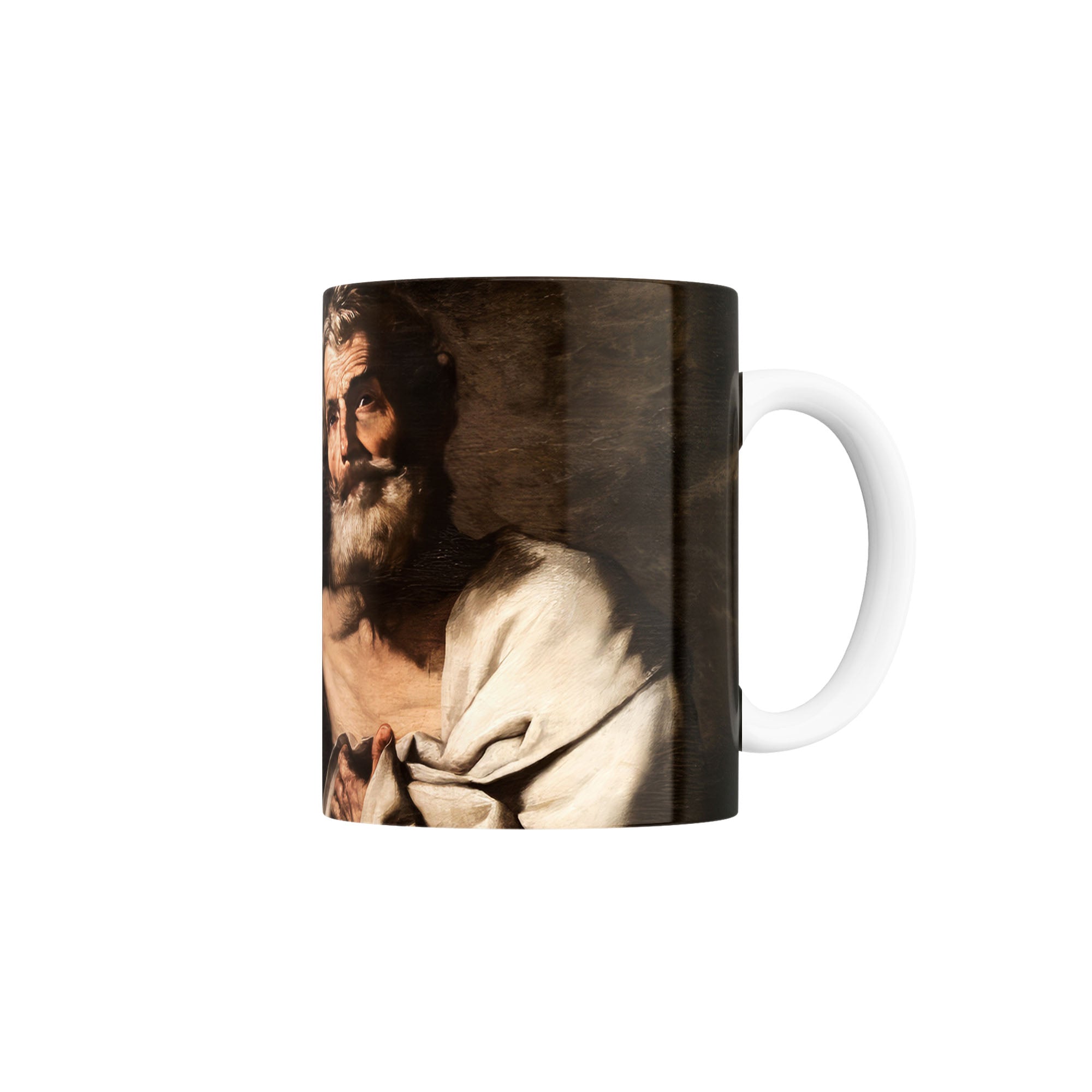 Taza Identificación del apóstol Bartolomé  con Natanael