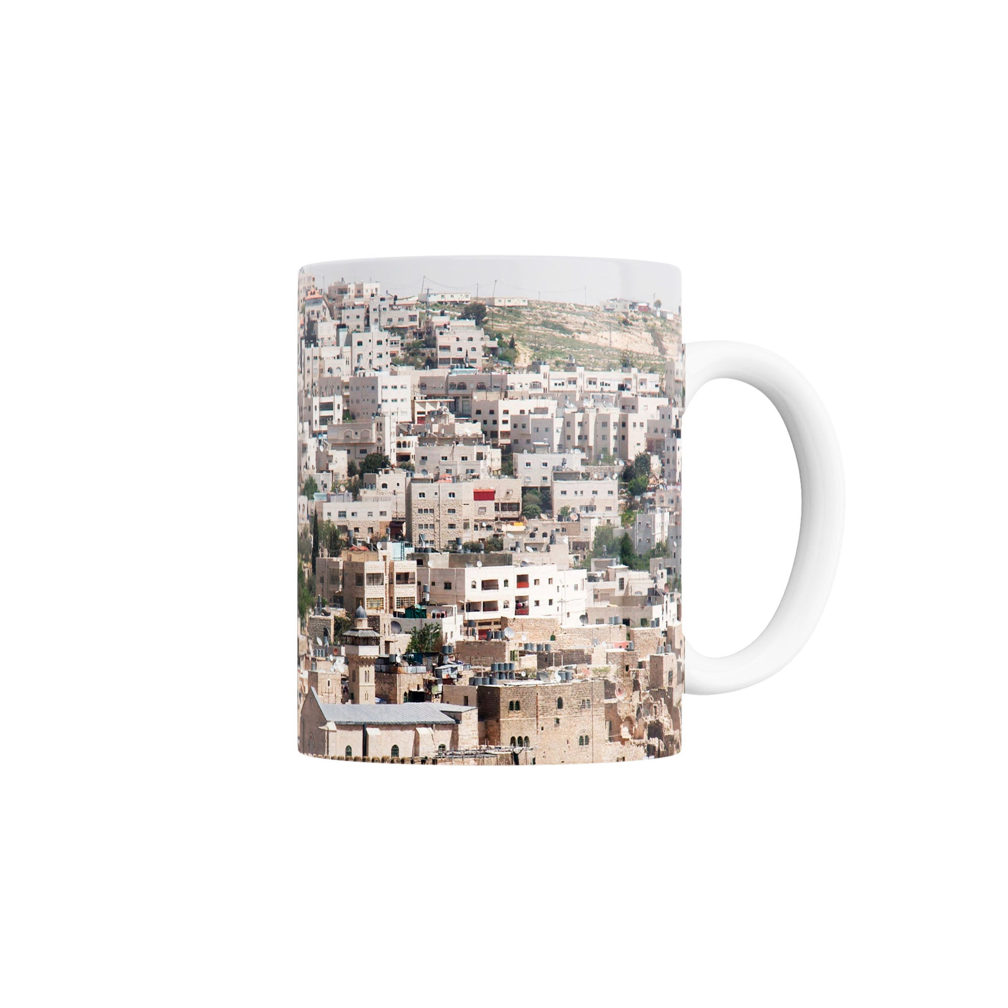 Taza Vista urbana de Hebrón