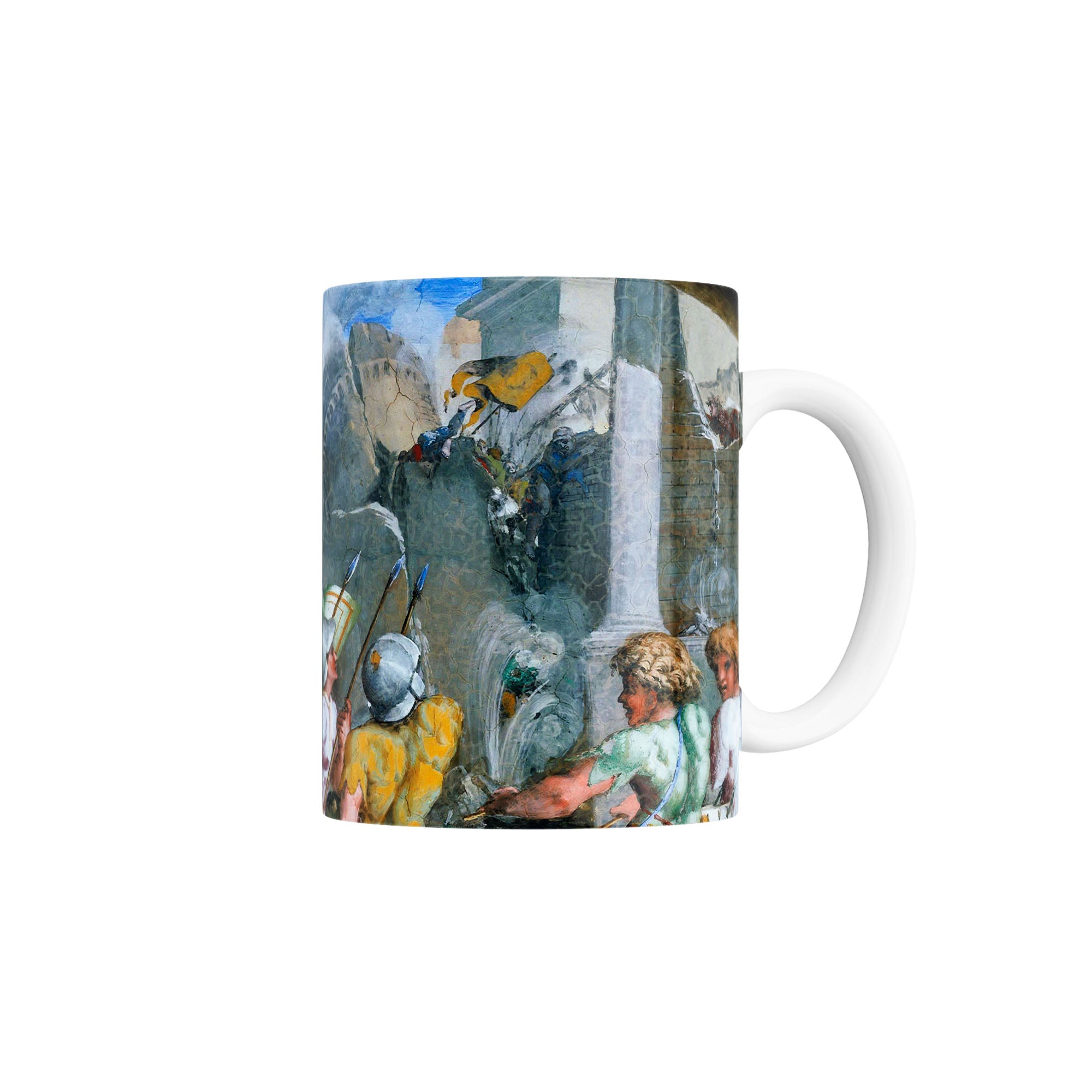 Taza La batalla de Jericó - Raffaello Sanzio da Urbino