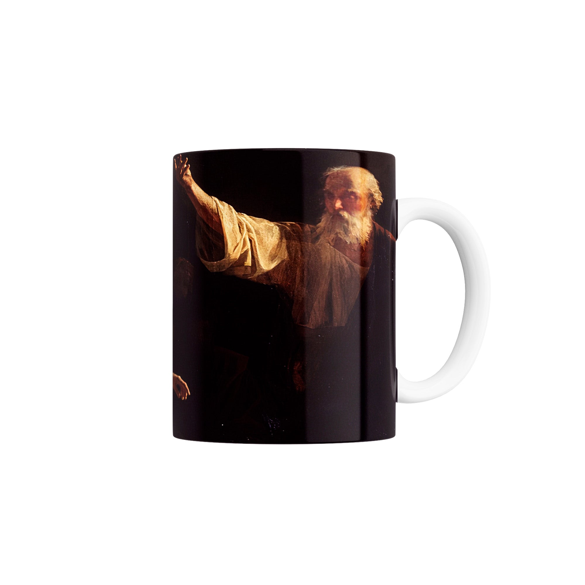 Taza La Caída de Ananías y Safira