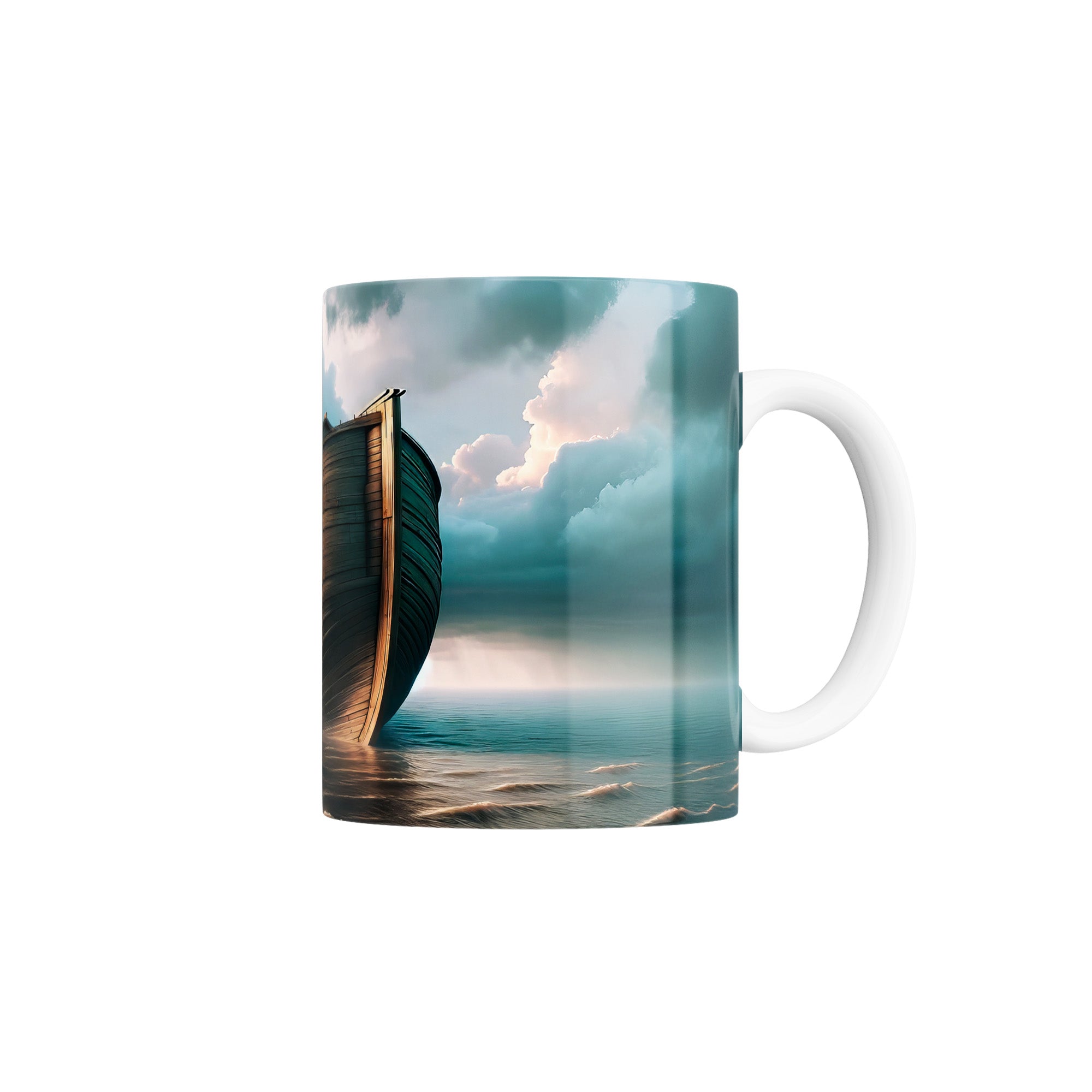 Taza Construcción de Noé para salvarse del diluvio