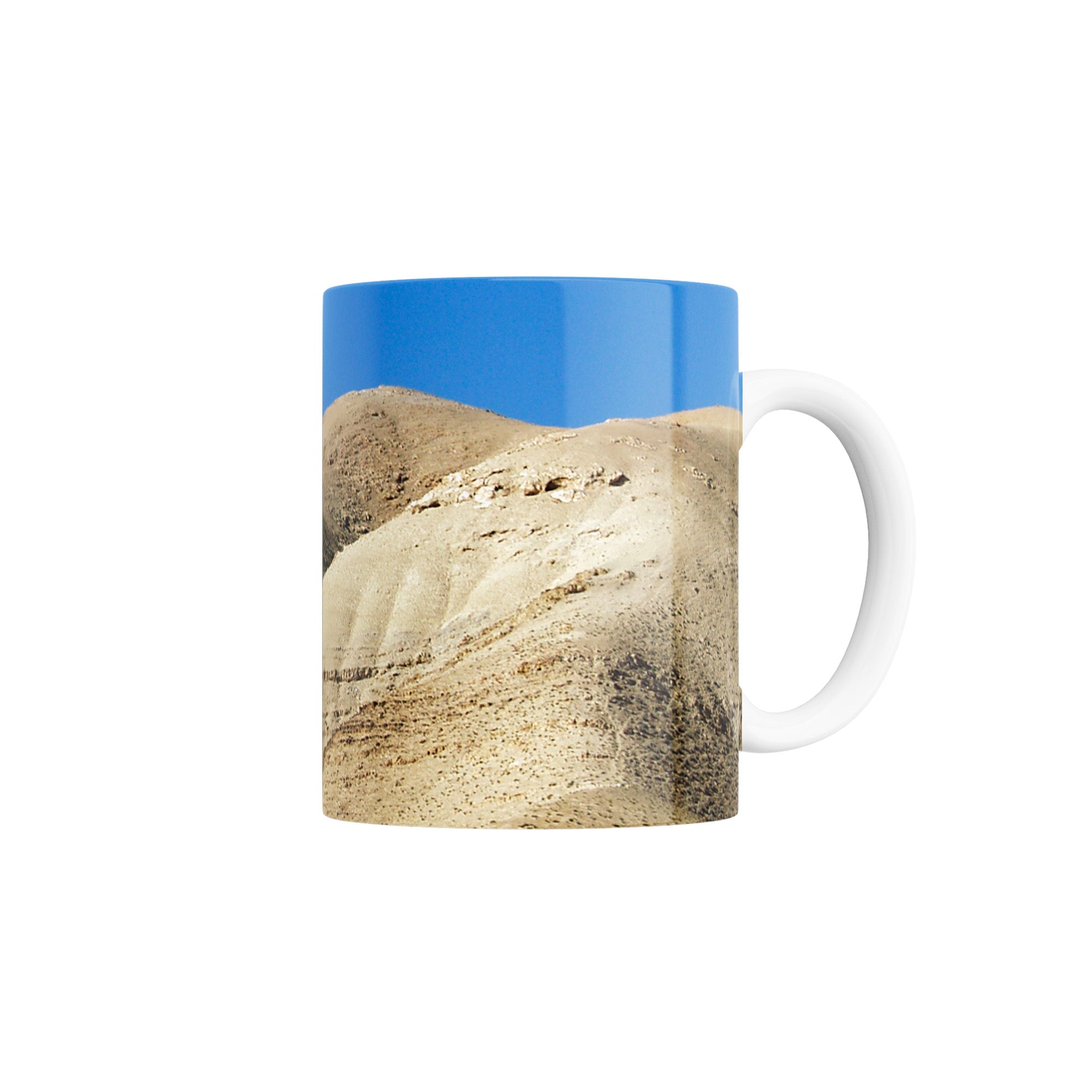 Taza Vista del desierto de Judea