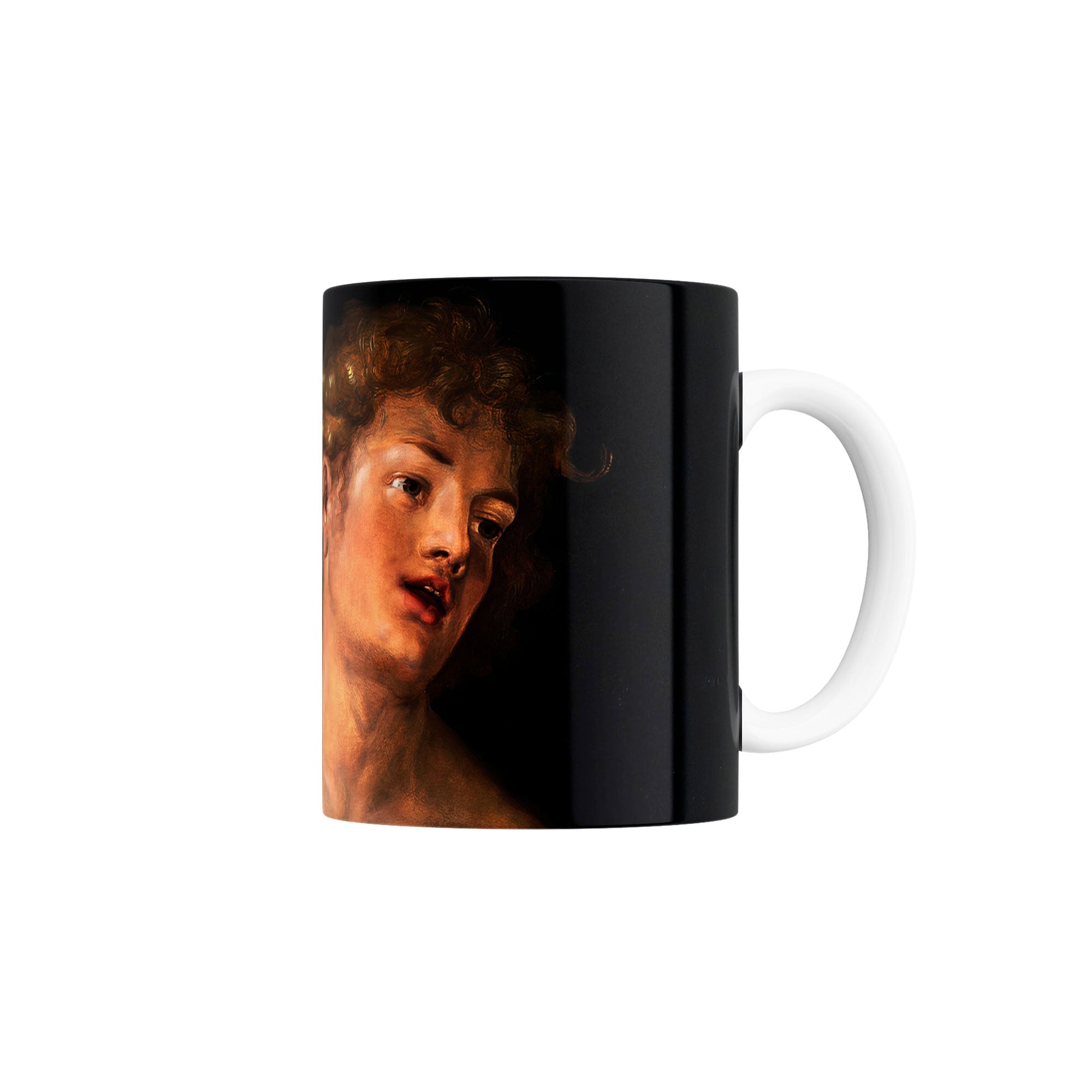 Taza Vista de Adán con fondo negro