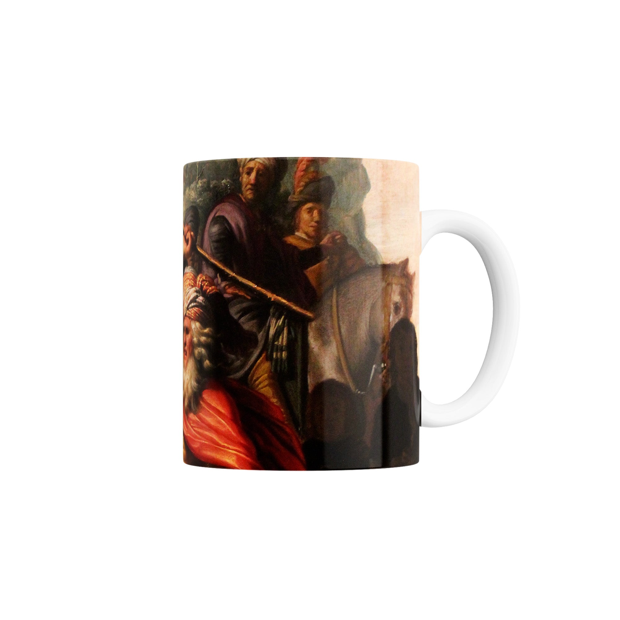 Taza El profeta Balaam y el asna - Rembrandt Harmenszoon van Rijn