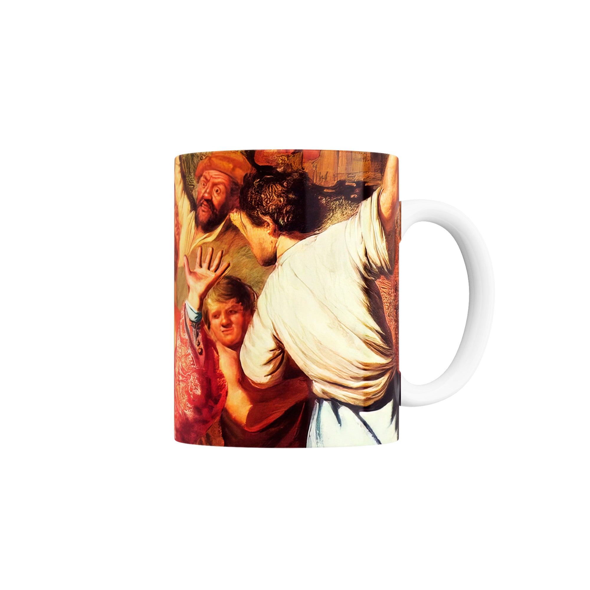 Taza Castigo de Lapidación - Rembrandt