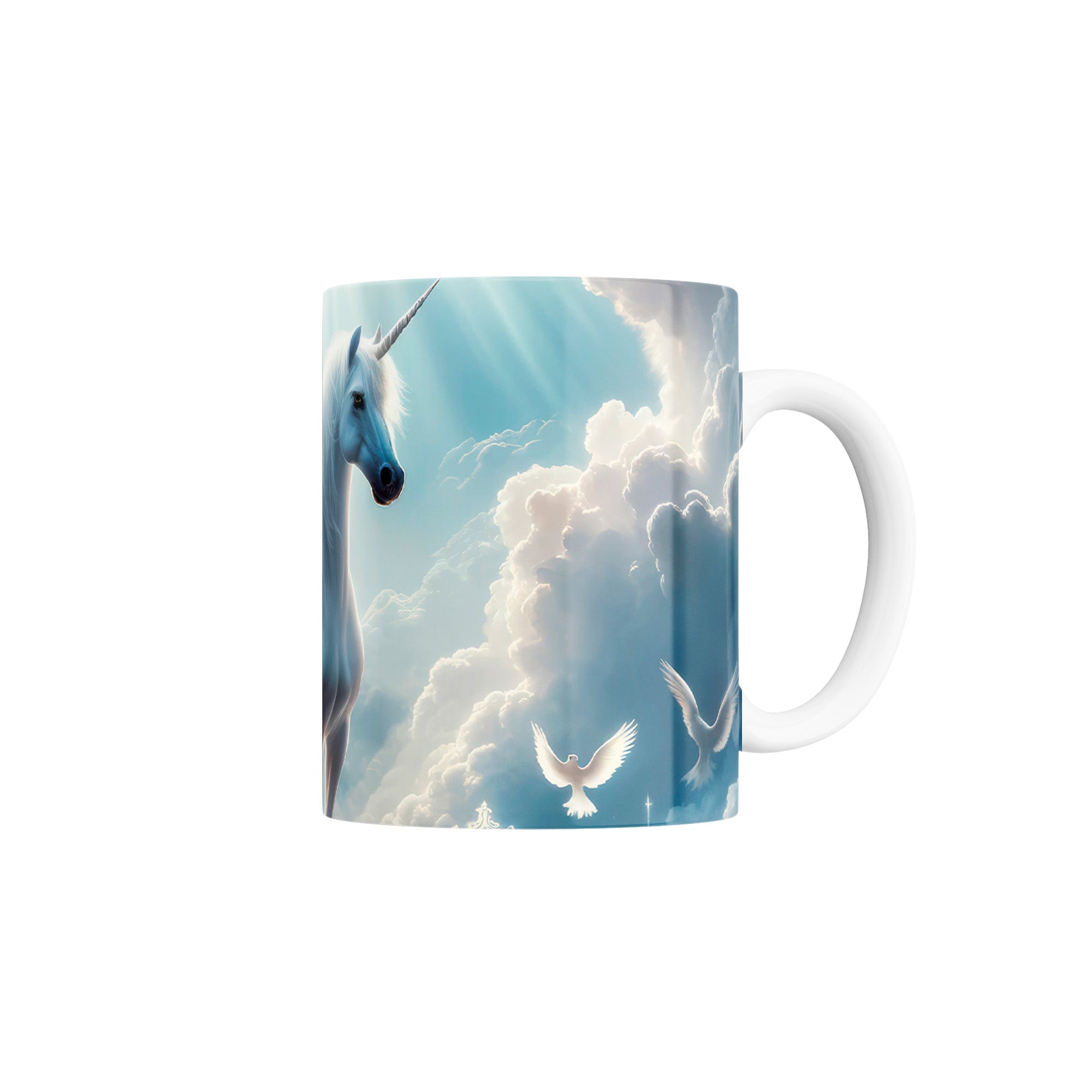 Taza El Unicornio Símbolo de Pureza y Gracia Divina