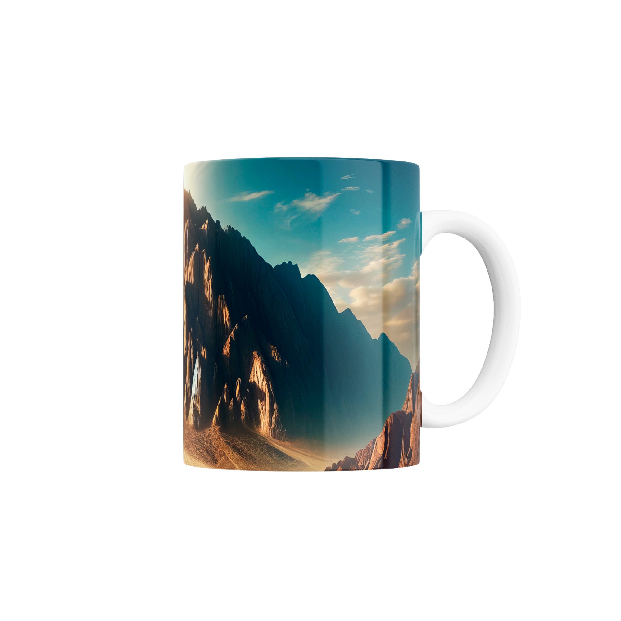 Taza La Localización del Monte Sinaí